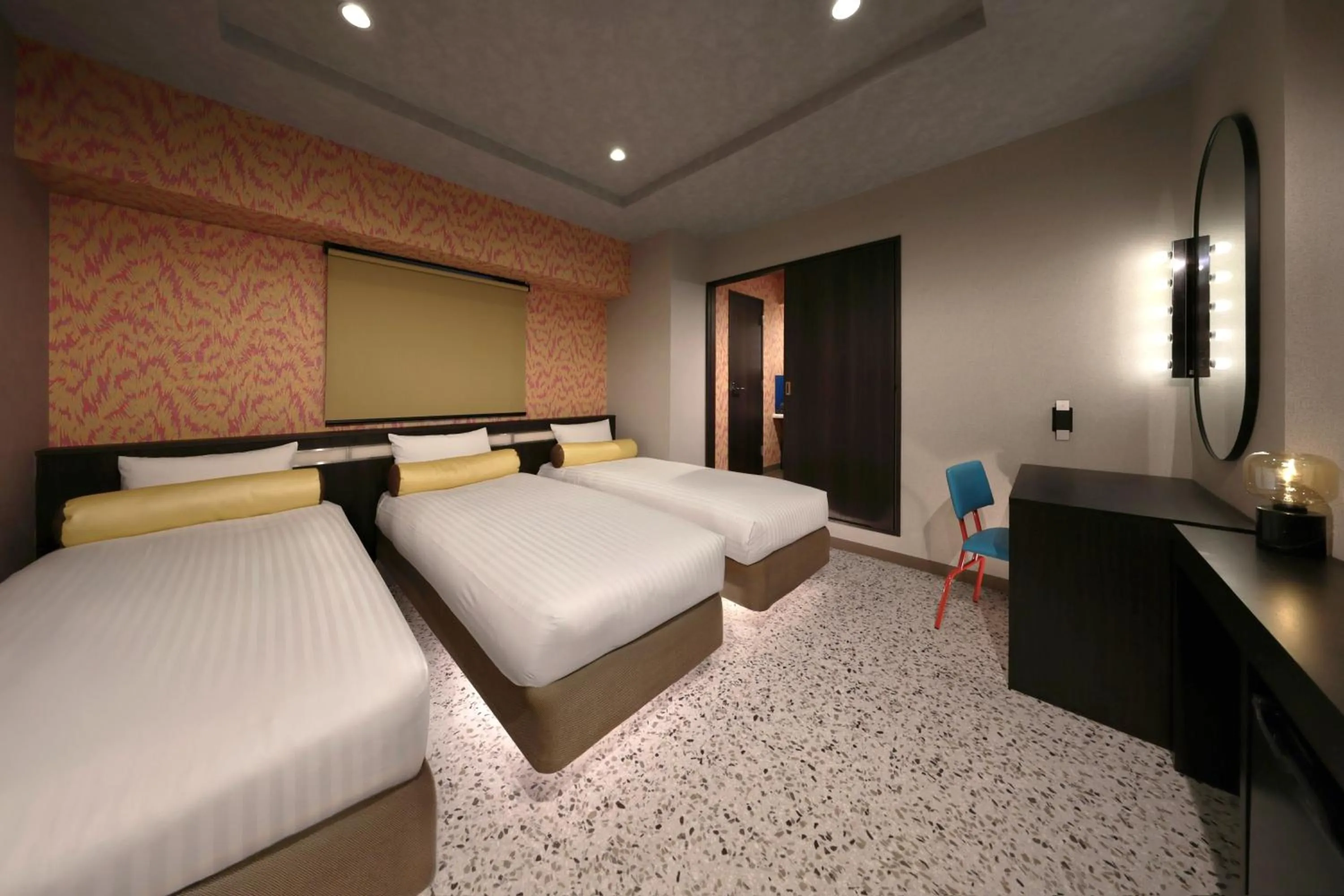 Bed in Nipponbashi Luxe Hotel