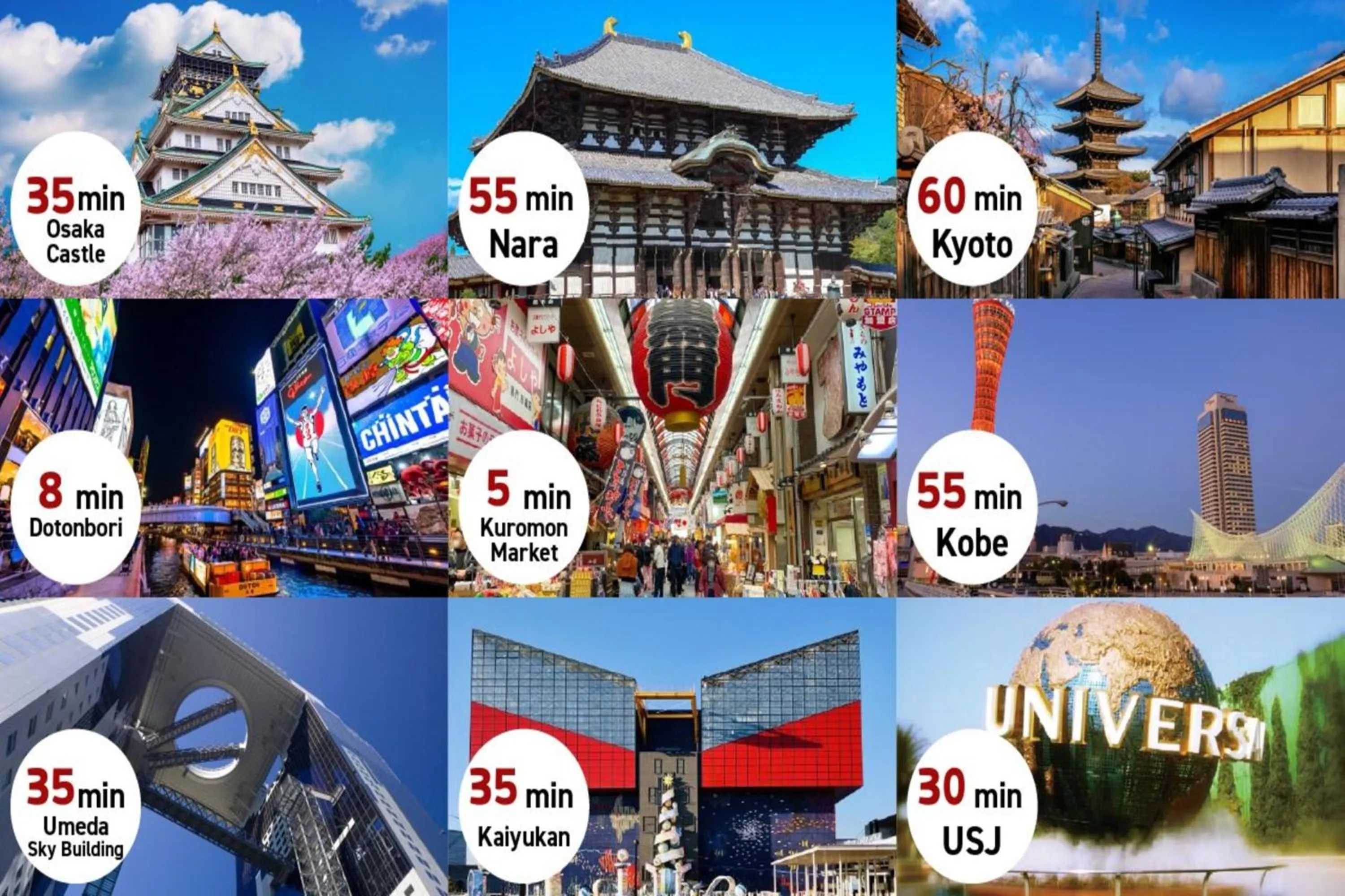 Nearby landmark in Nipponbashi Luxe Hotel