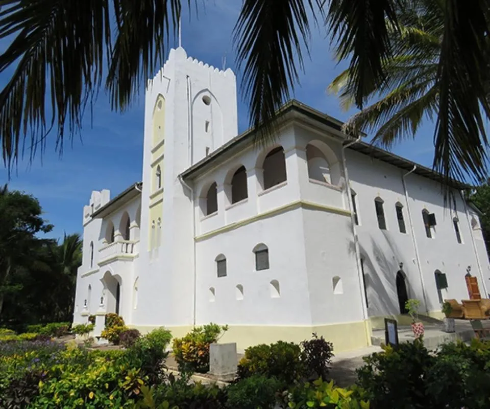 Facade/entrance in The Old Boma Hotel