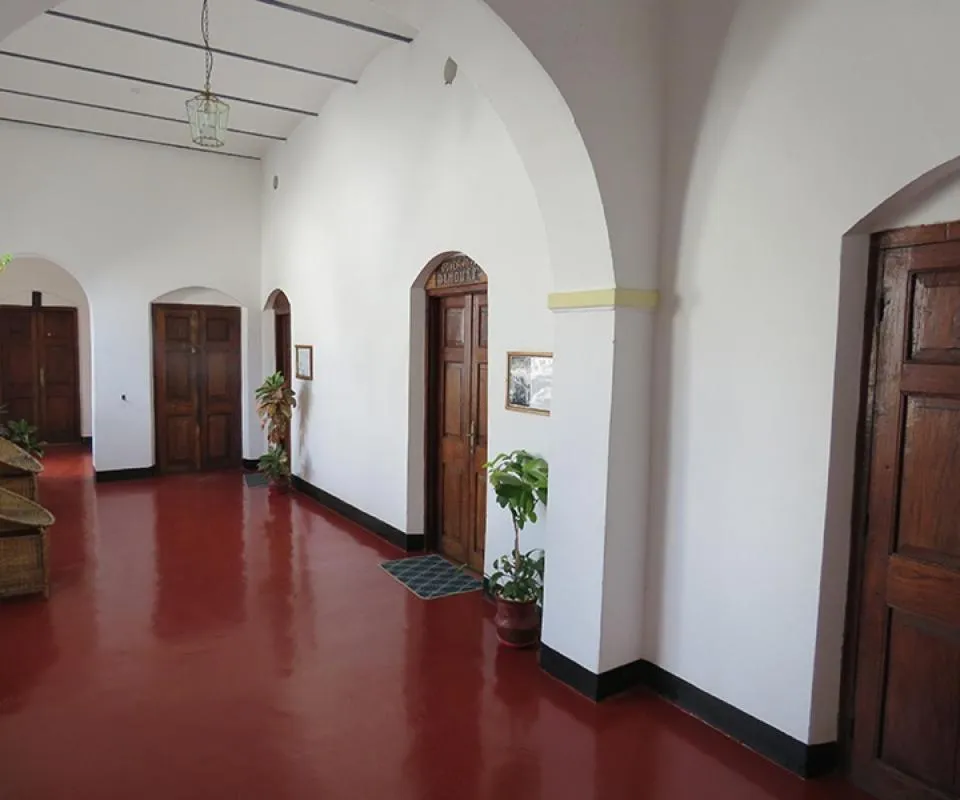 Lobby or reception in The Old Boma Hotel