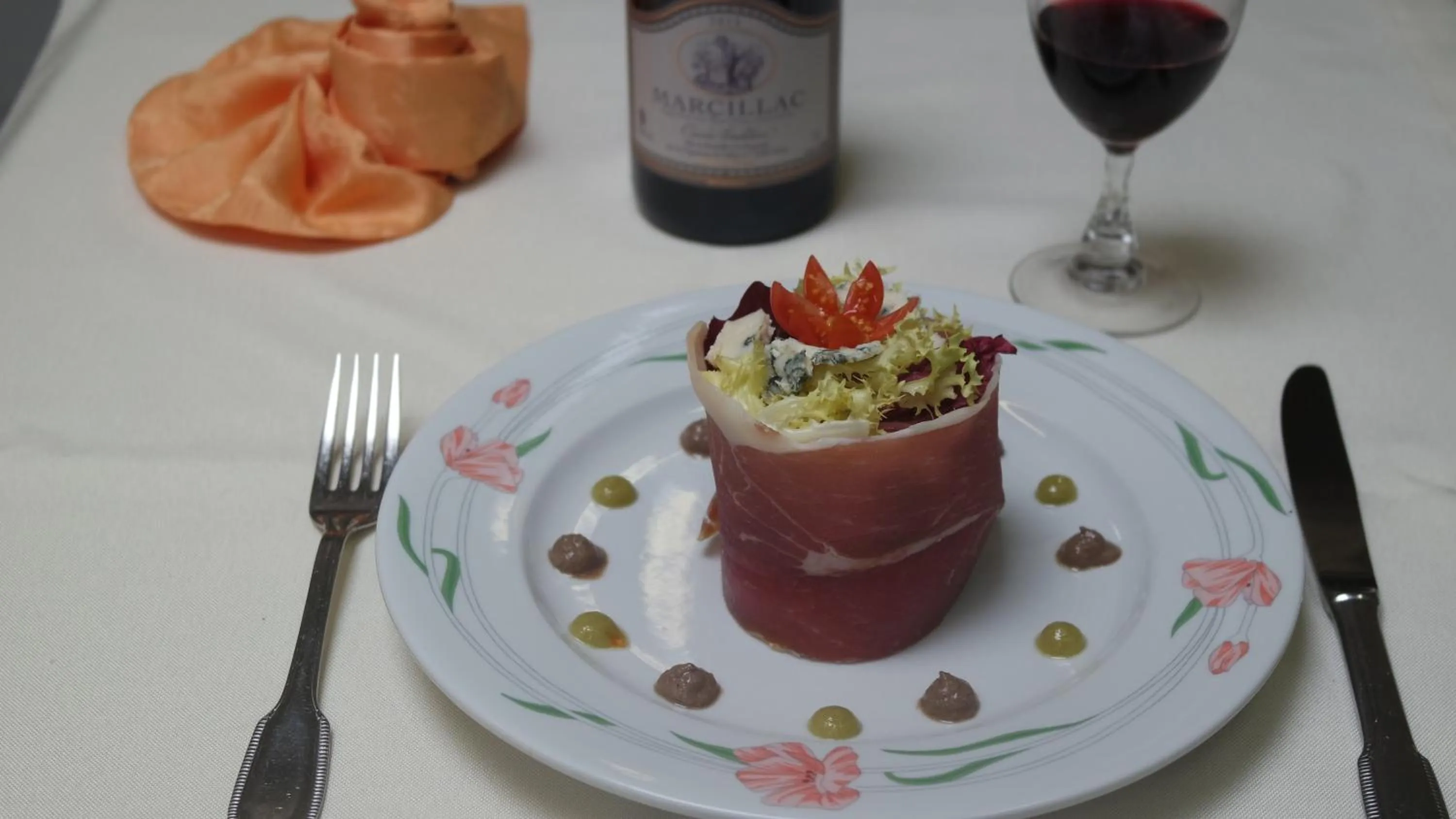 Lunch in Hôtel Le Tulipier