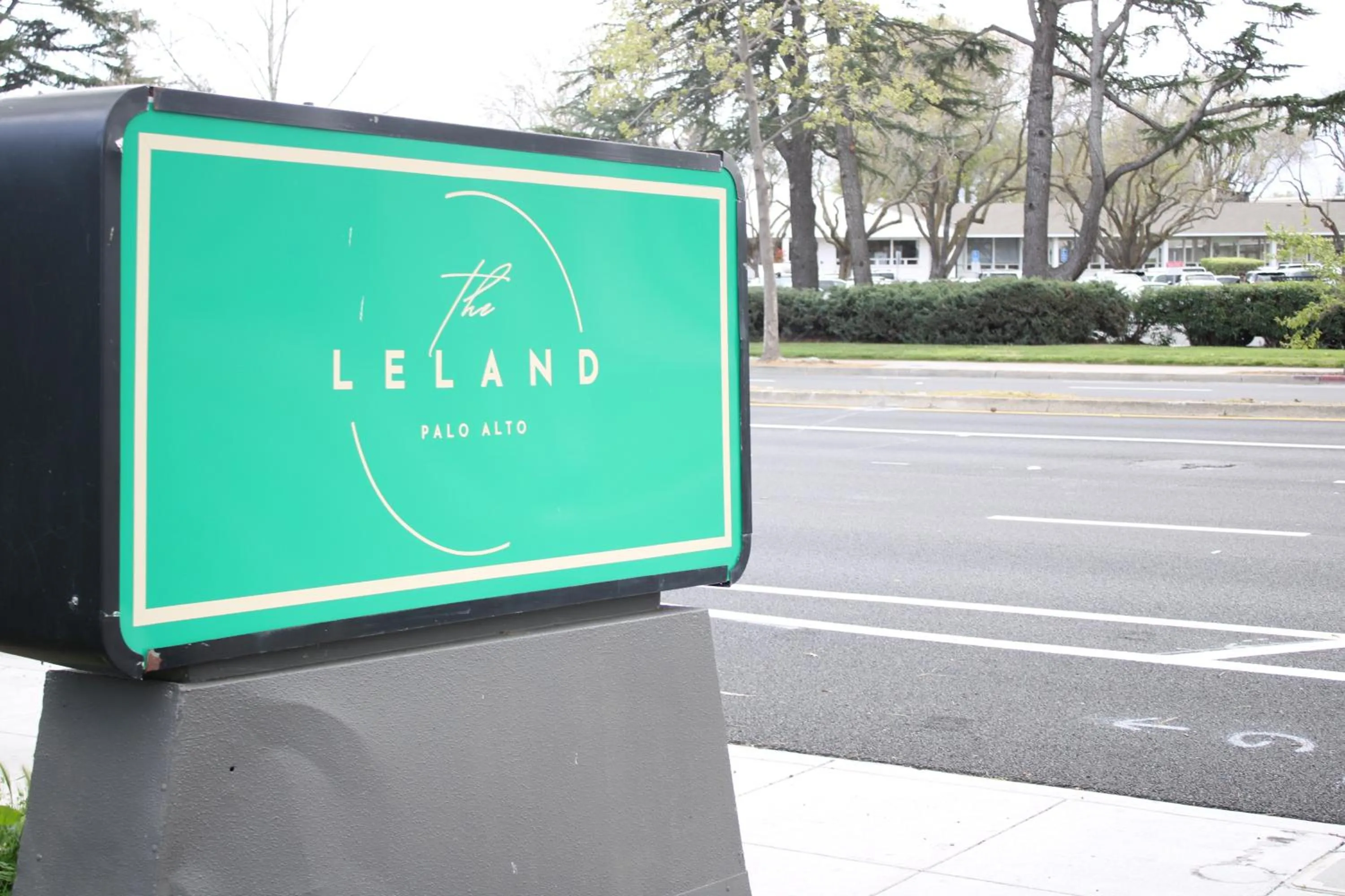 Property logo or sign in Leland Hotel Palo Alto