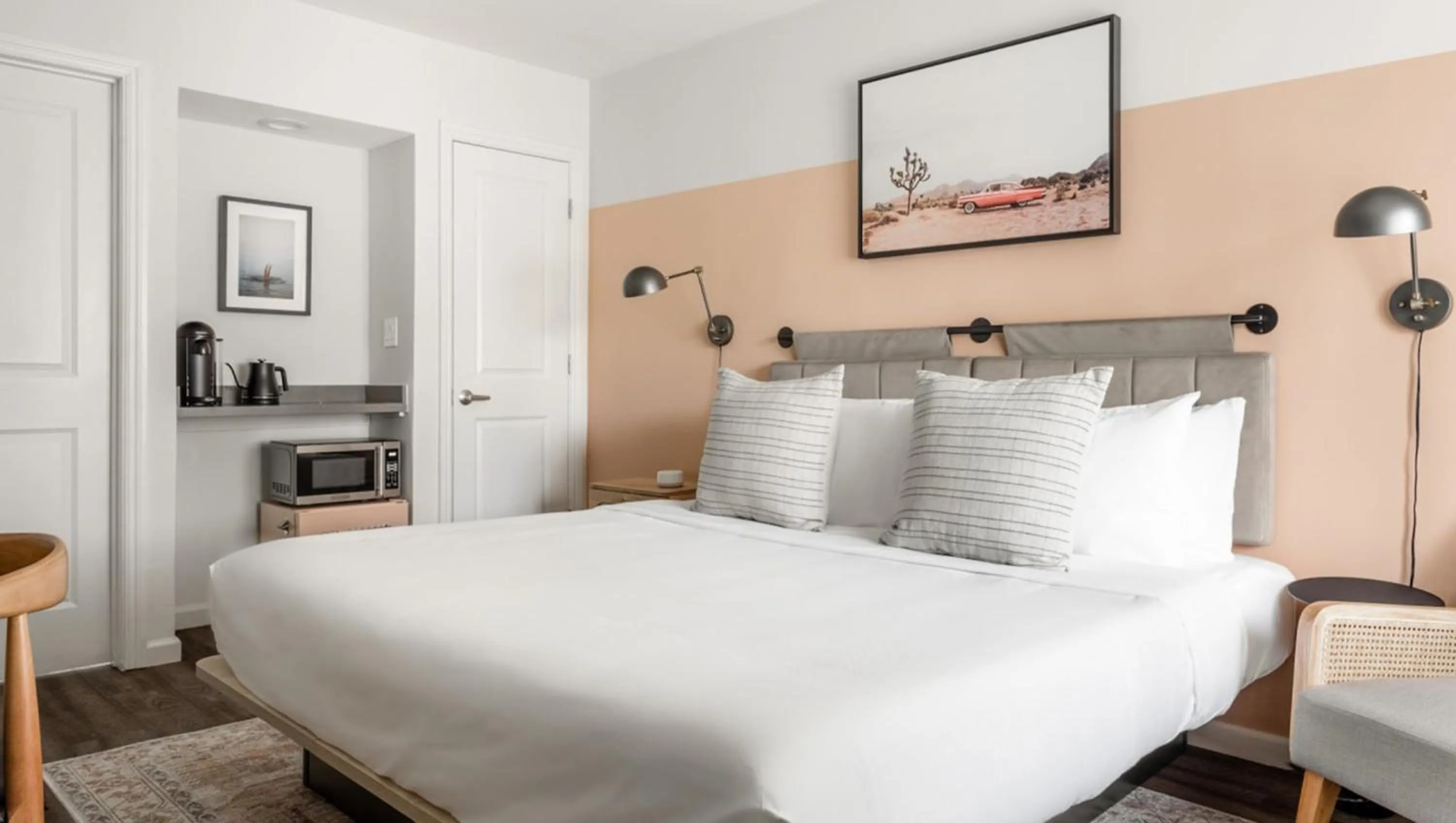 Bedroom, Bed in Leland Hotel Palo Alto