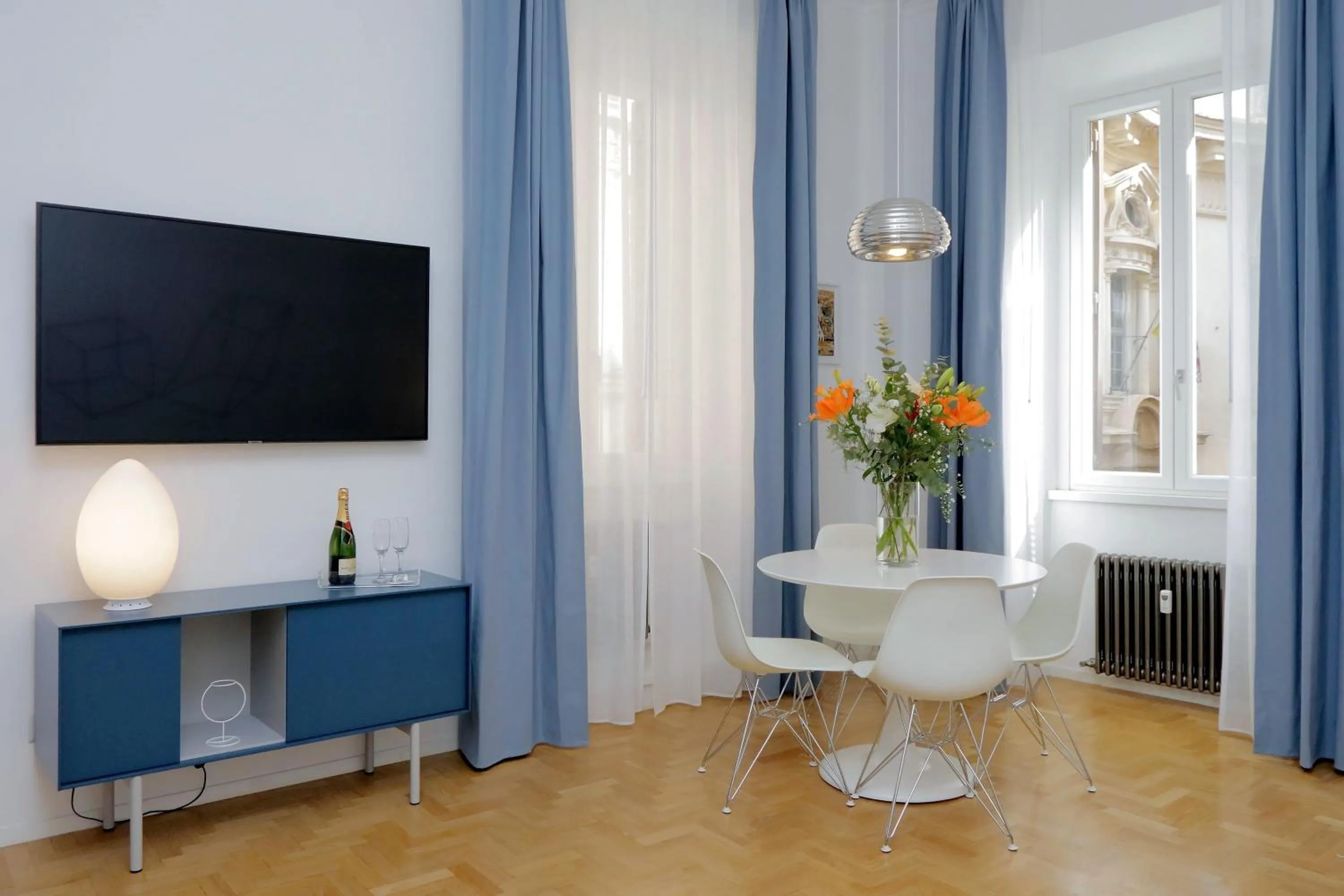 Living room in Propaganda Suites