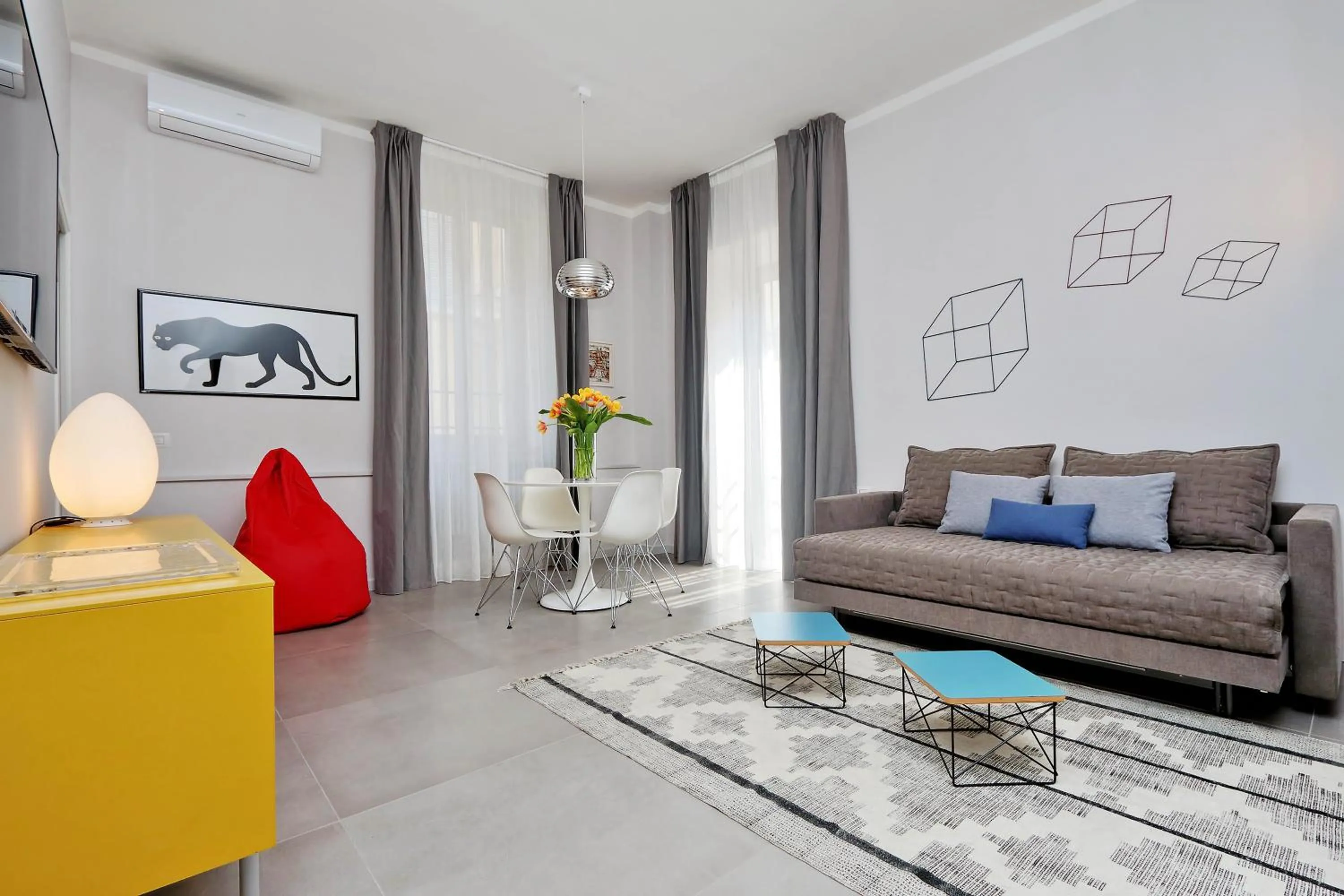 Living room in Propaganda Suites