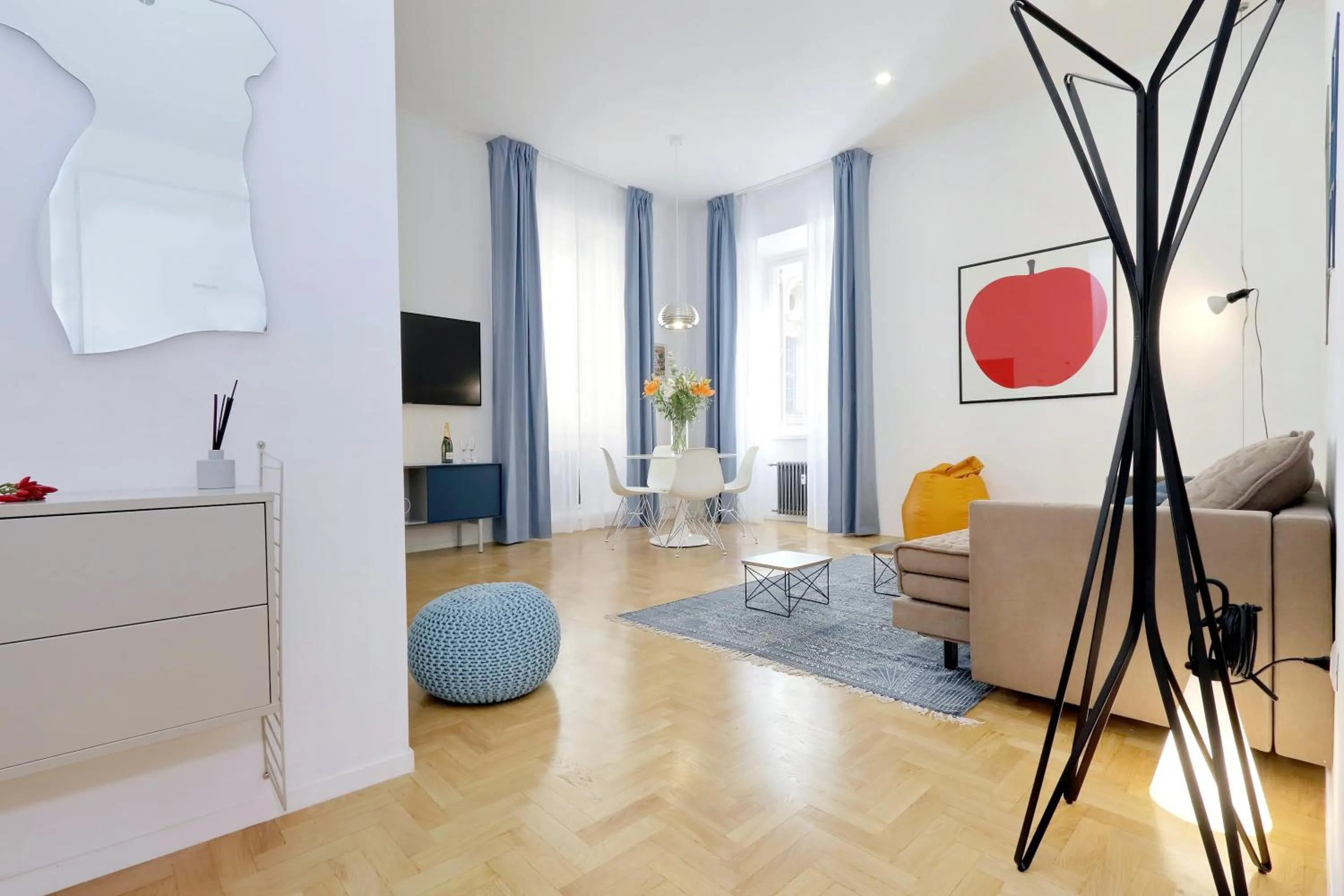 Living room in Propaganda Suites