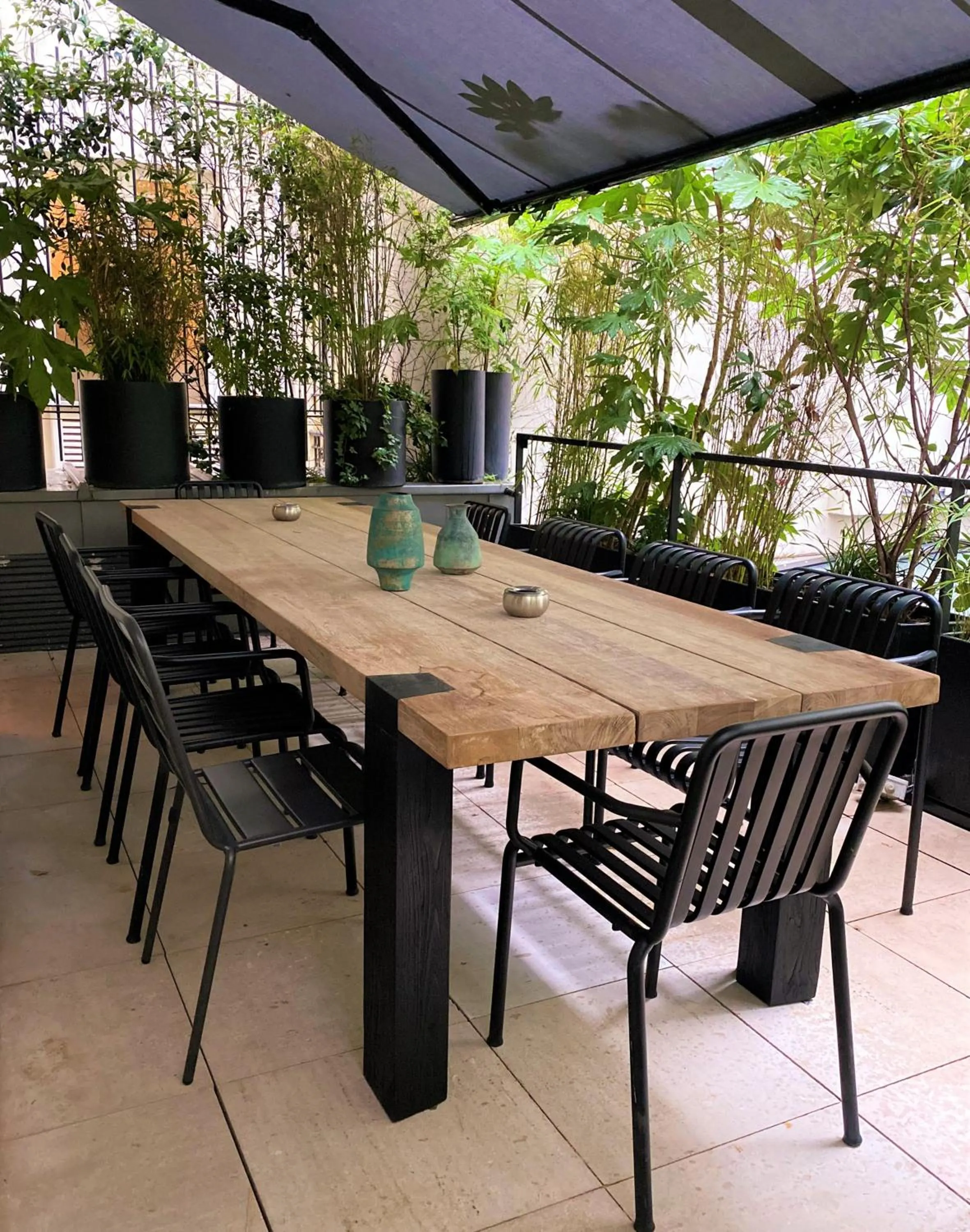 Patio in Hôtel National Des Arts et Métiers