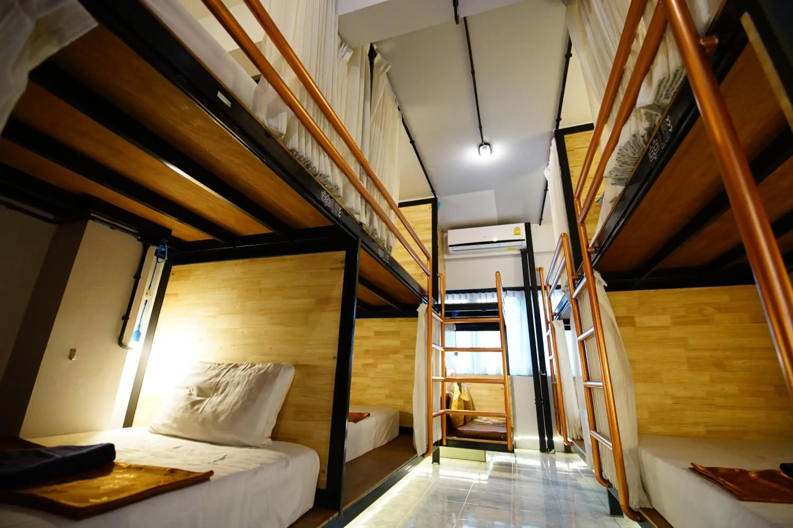 Bunk Bed in Mixed Dormitory Room - Low Floor in Sleep Owl Hostel Bunk Bed in Mixed Dormitory Room - Low Floor in Sleep Owl Hostel