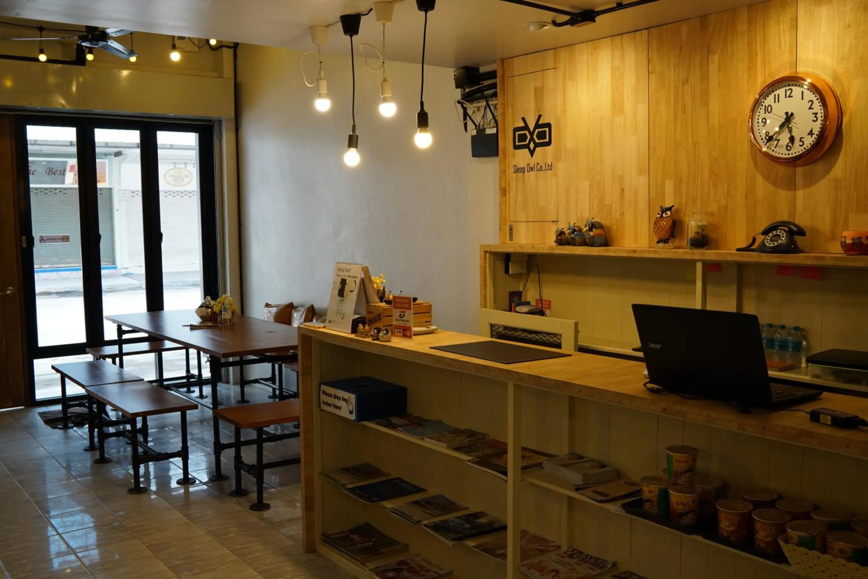 Lobby or reception in Sleep Owl Hostel