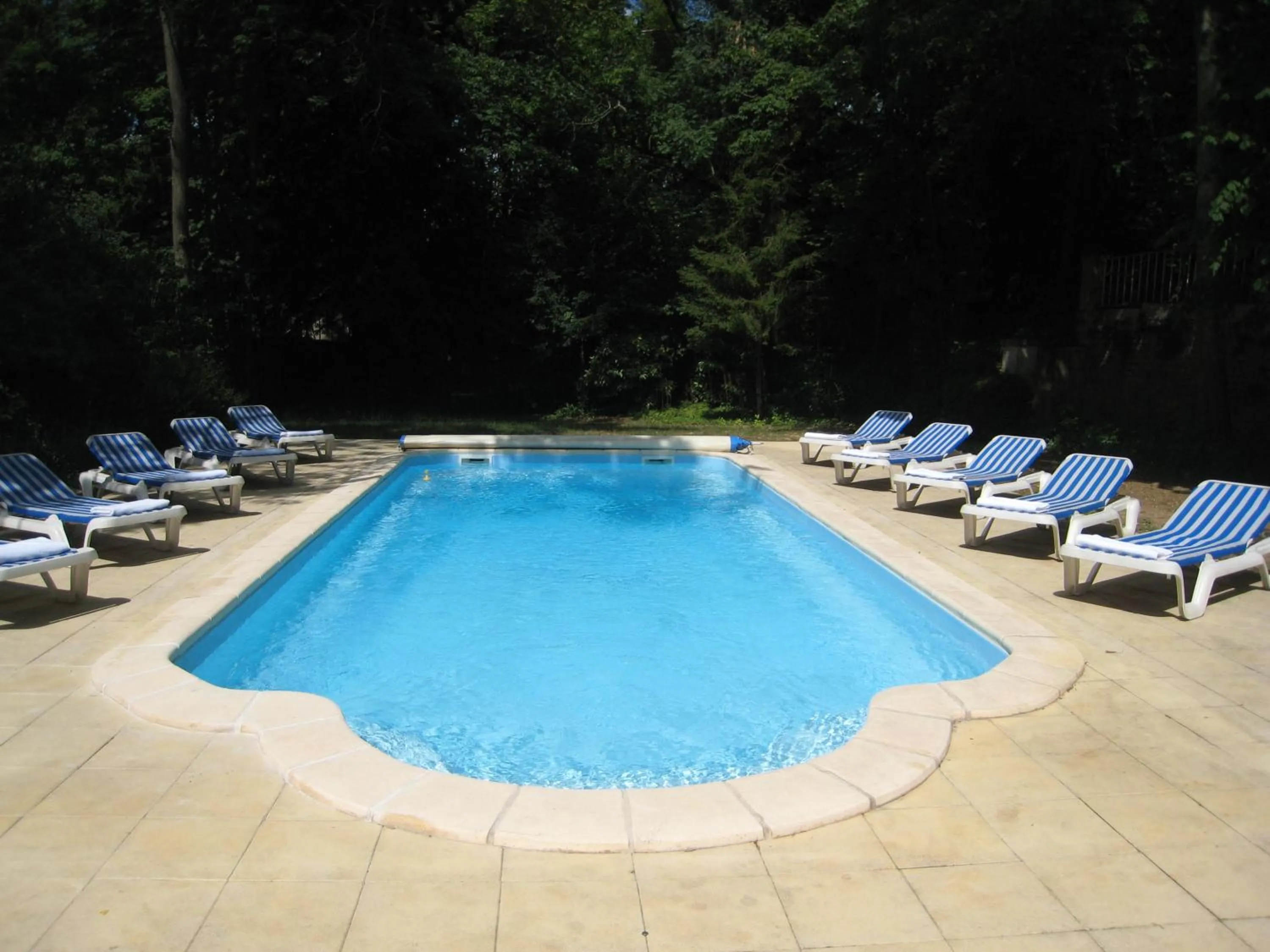 Swimming pool in Hôtel Les Maréchaux