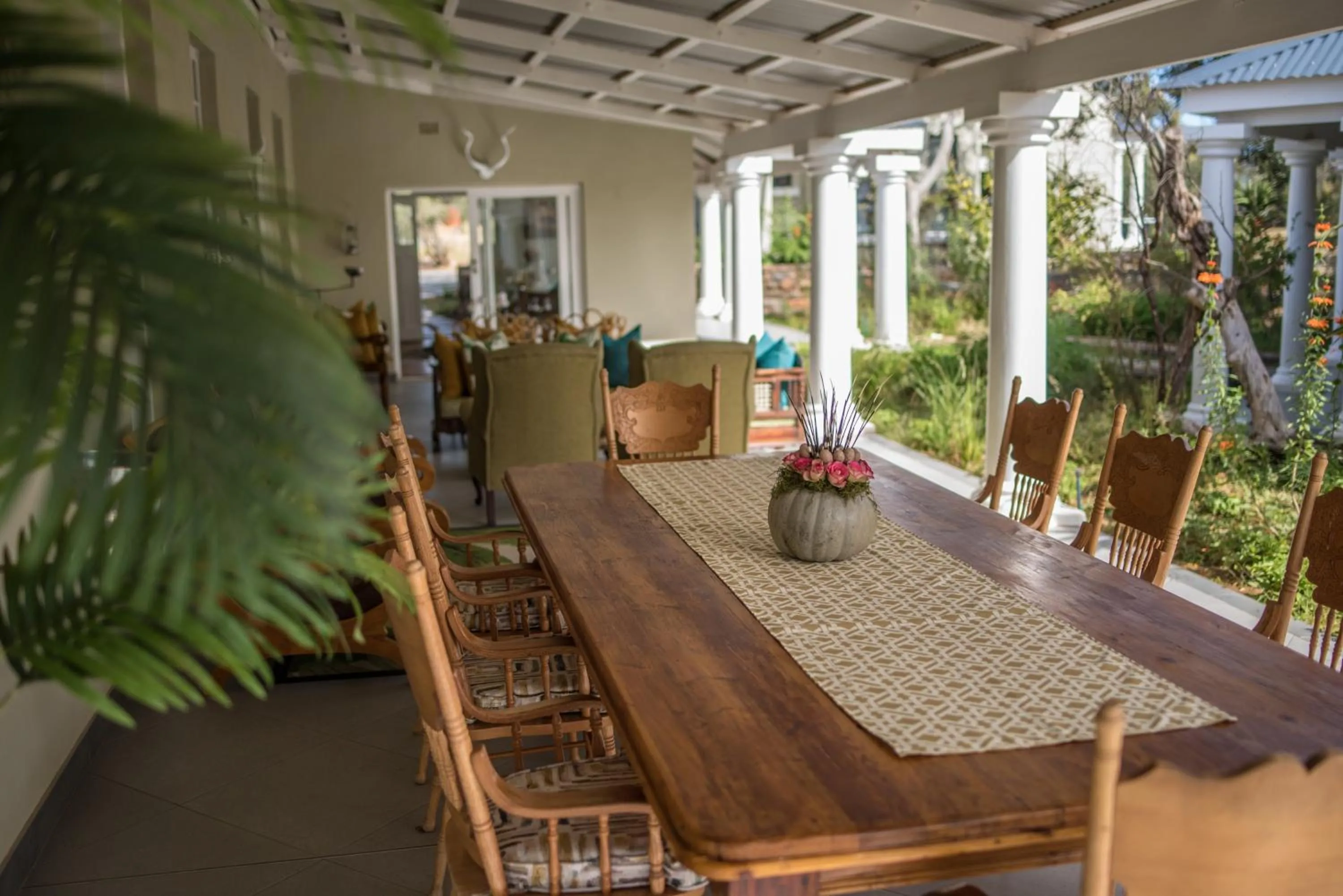 Patio in The Royal Fischer Hotel