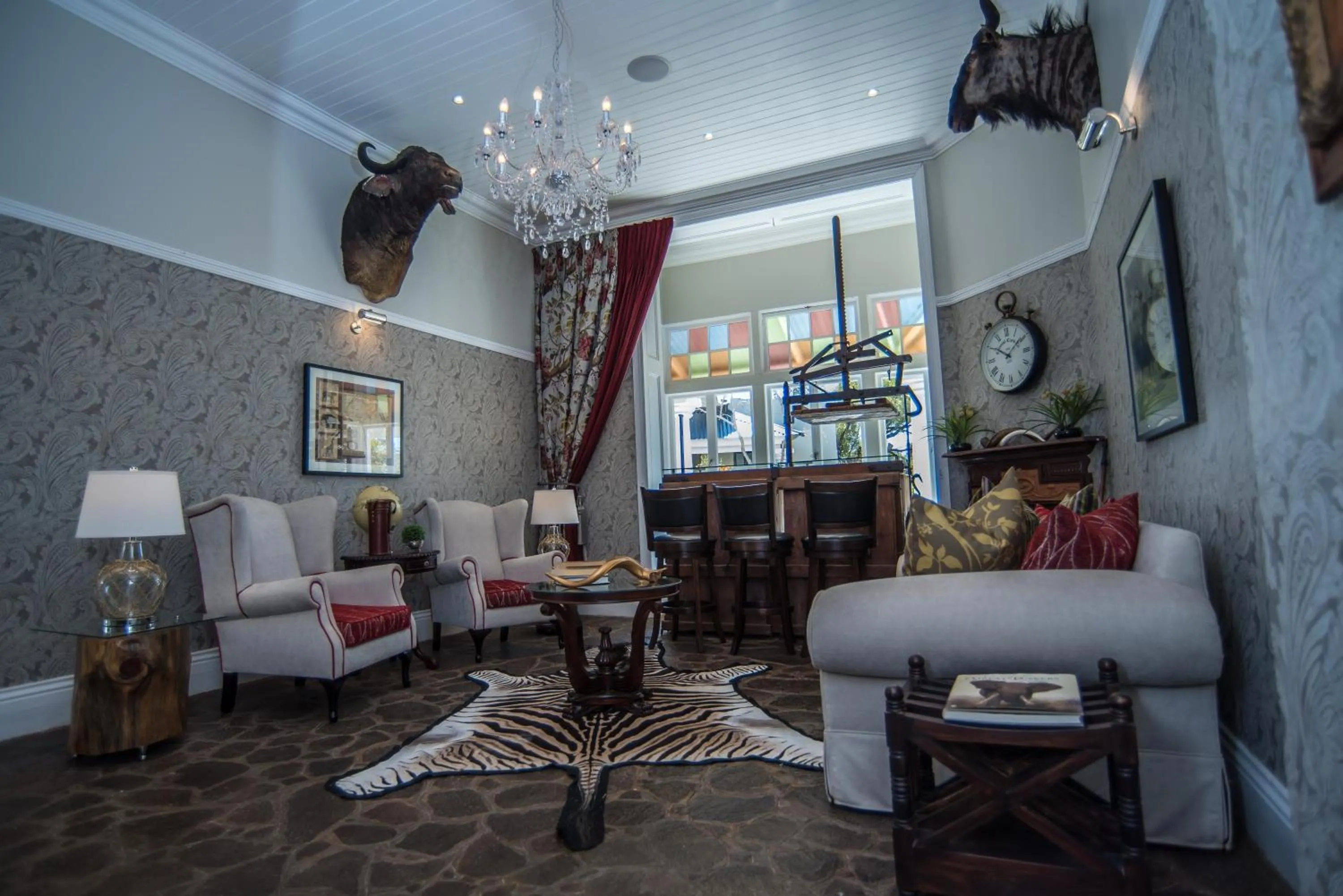 Seating area in The Royal Fischer Hotel