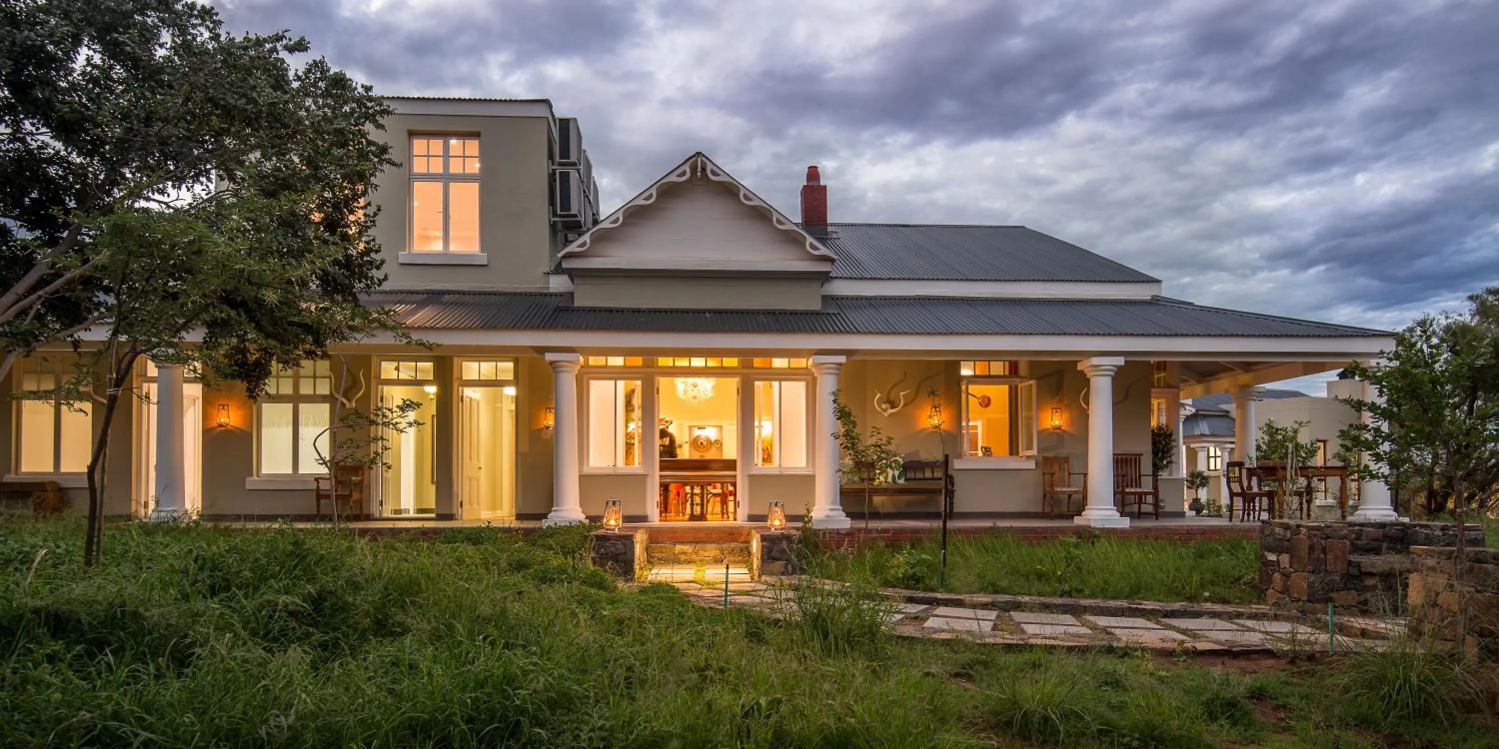 Garden in The Royal Fischer Hotel