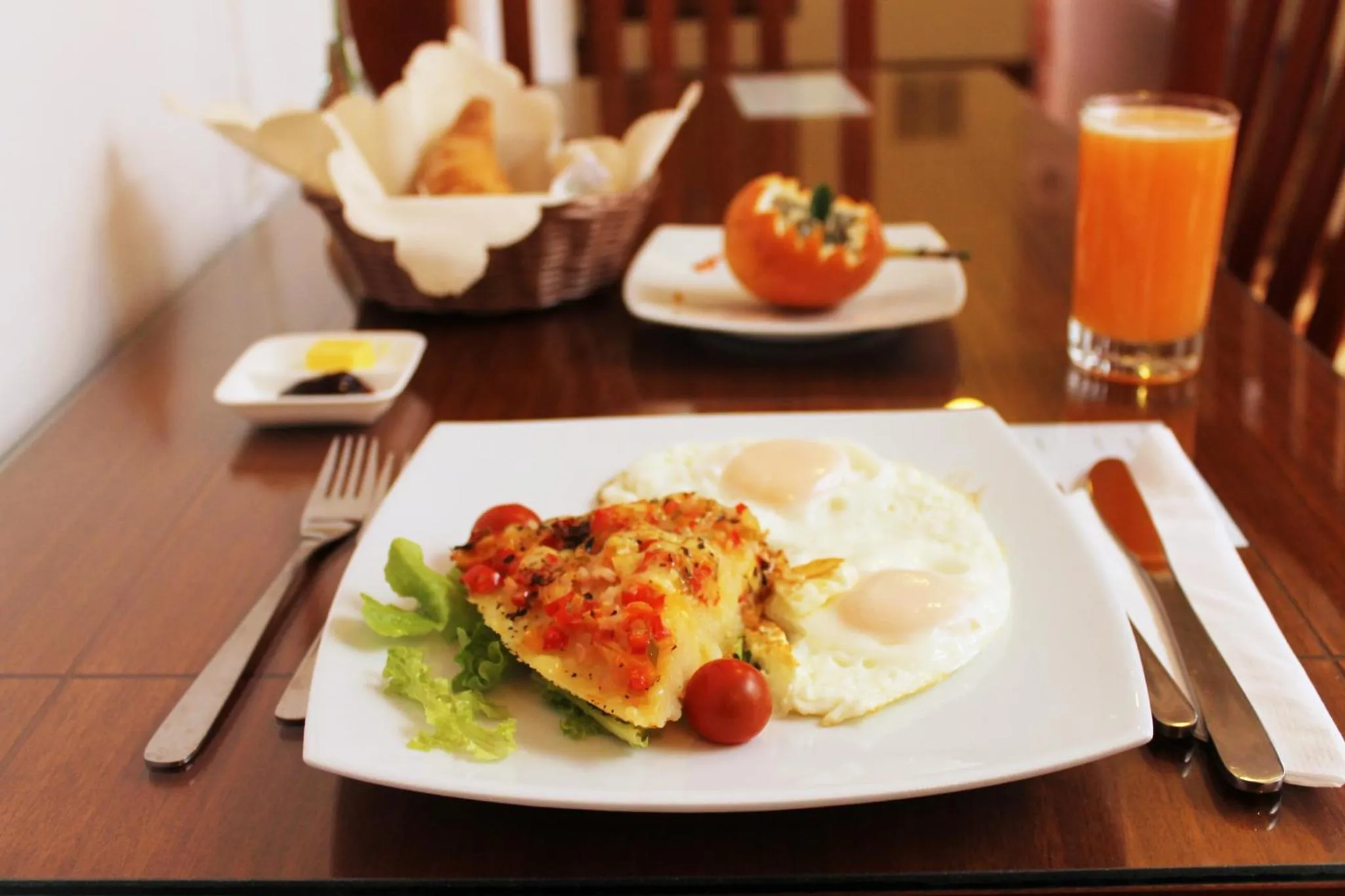 Breakfast in Casa Hotel Las Plazas