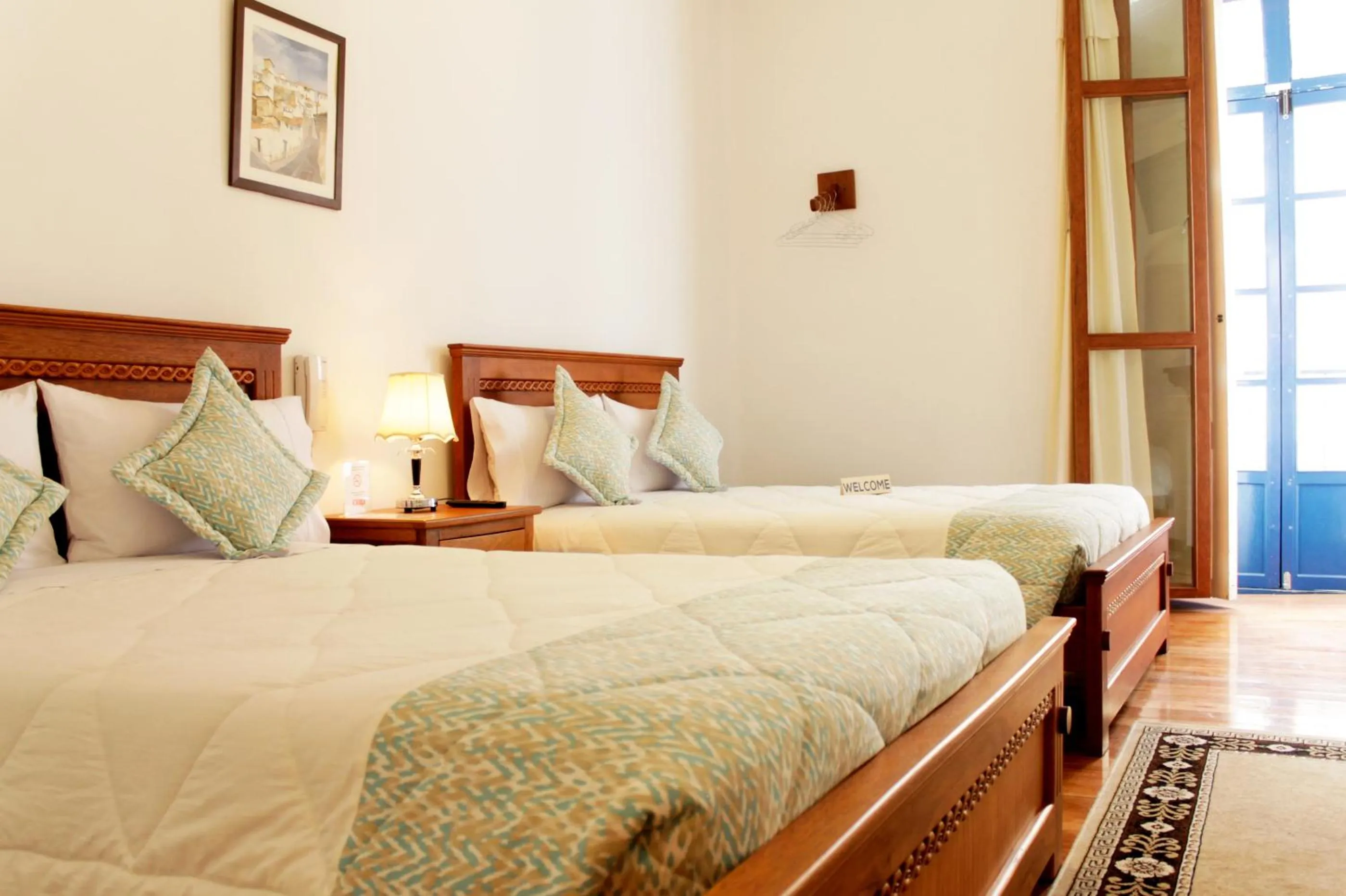 Bed in Casa Hotel Las Plazas