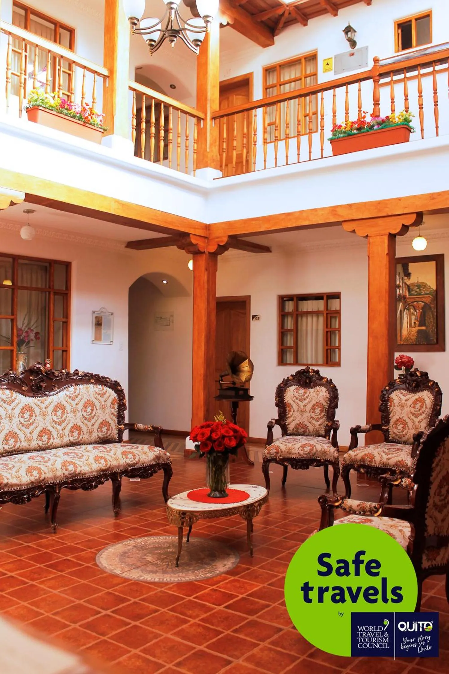 Property building in Casa Hotel Las Plazas