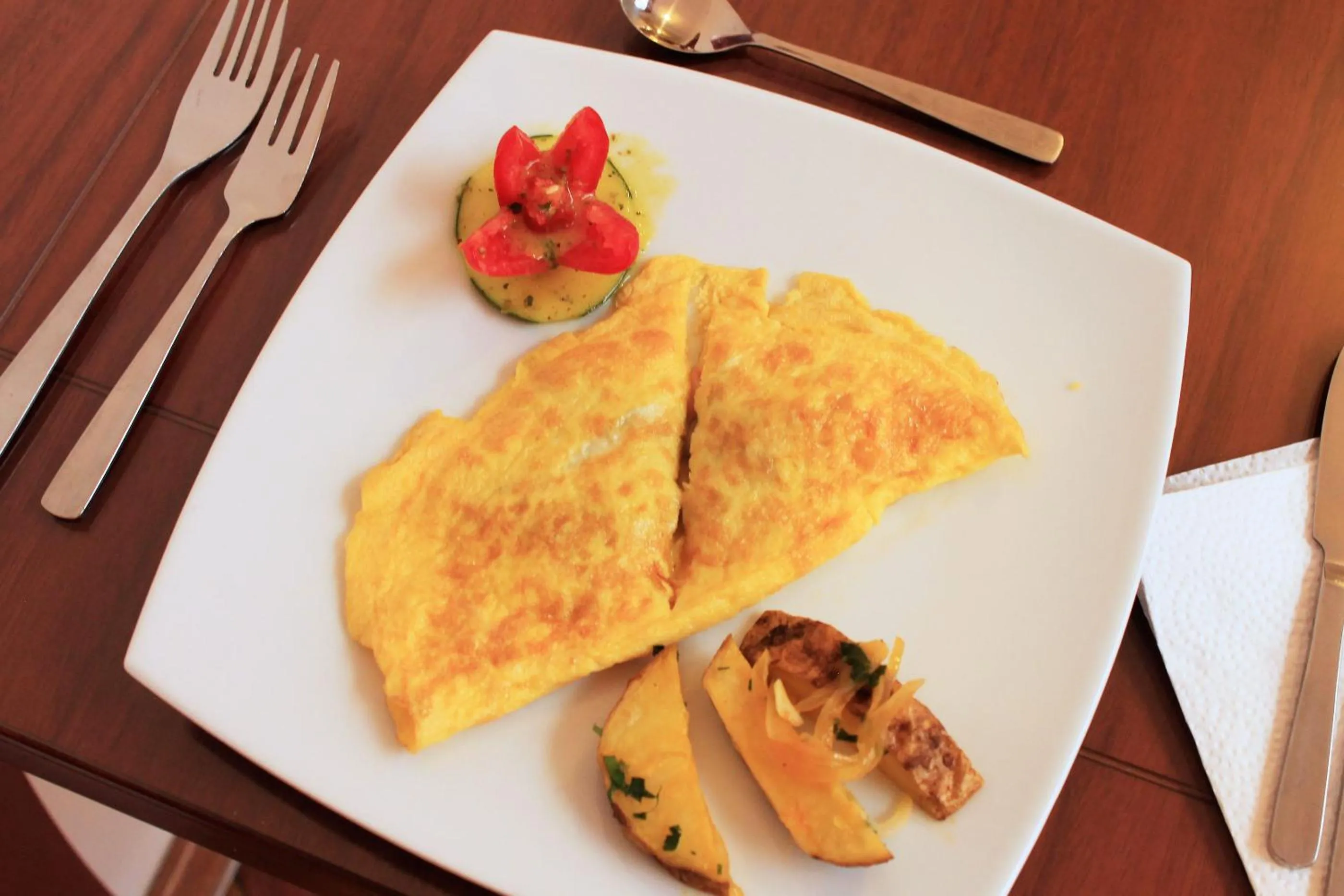 Breakfast in Casa Hotel Las Plazas