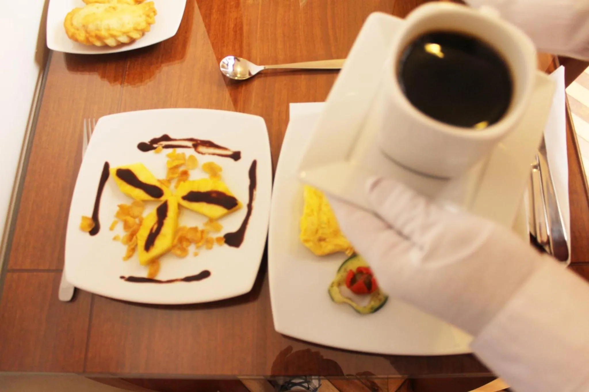 Breakfast in Casa Hotel Las Plazas