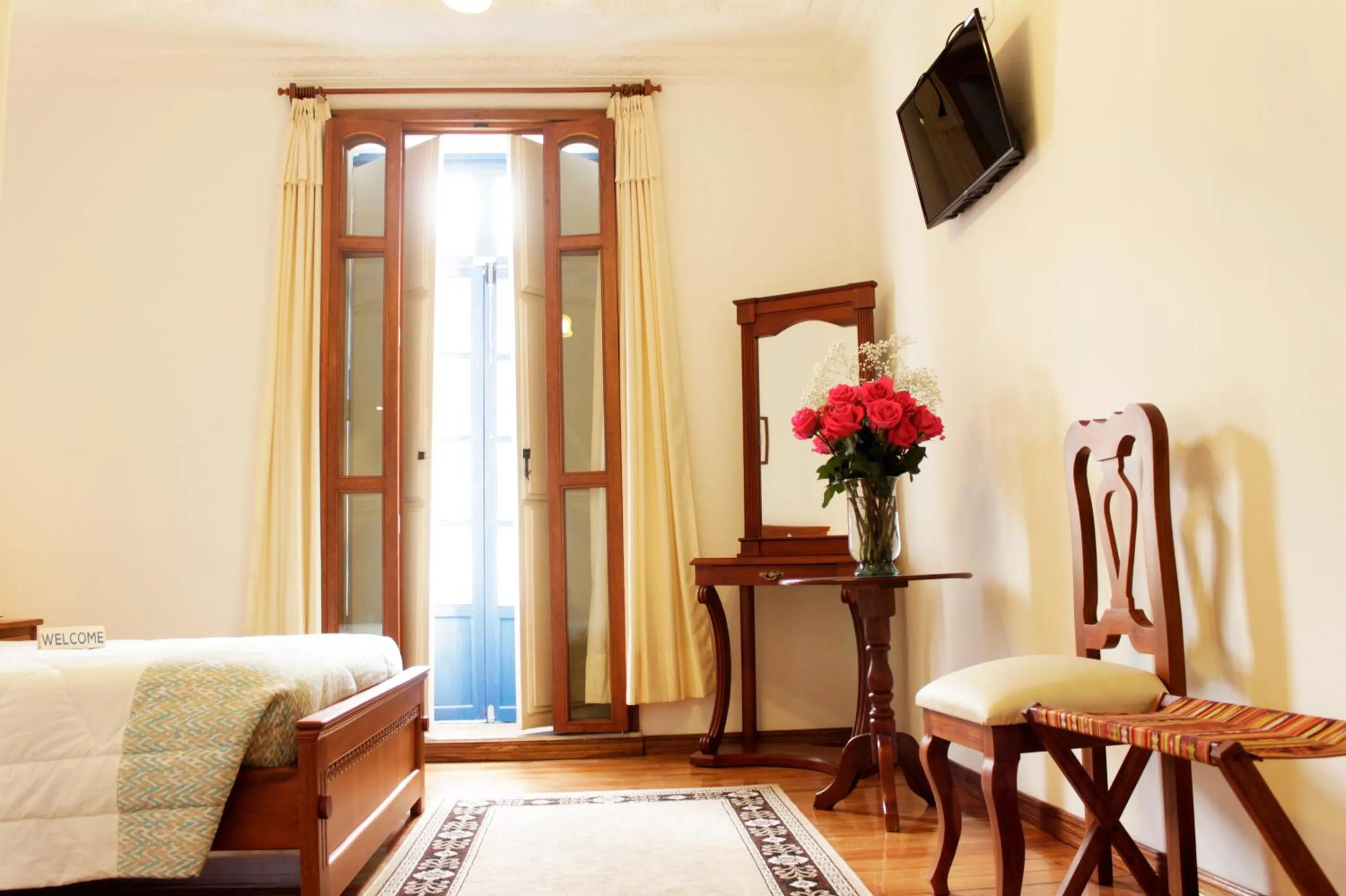 TV and multimedia in Casa Hotel Las Plazas