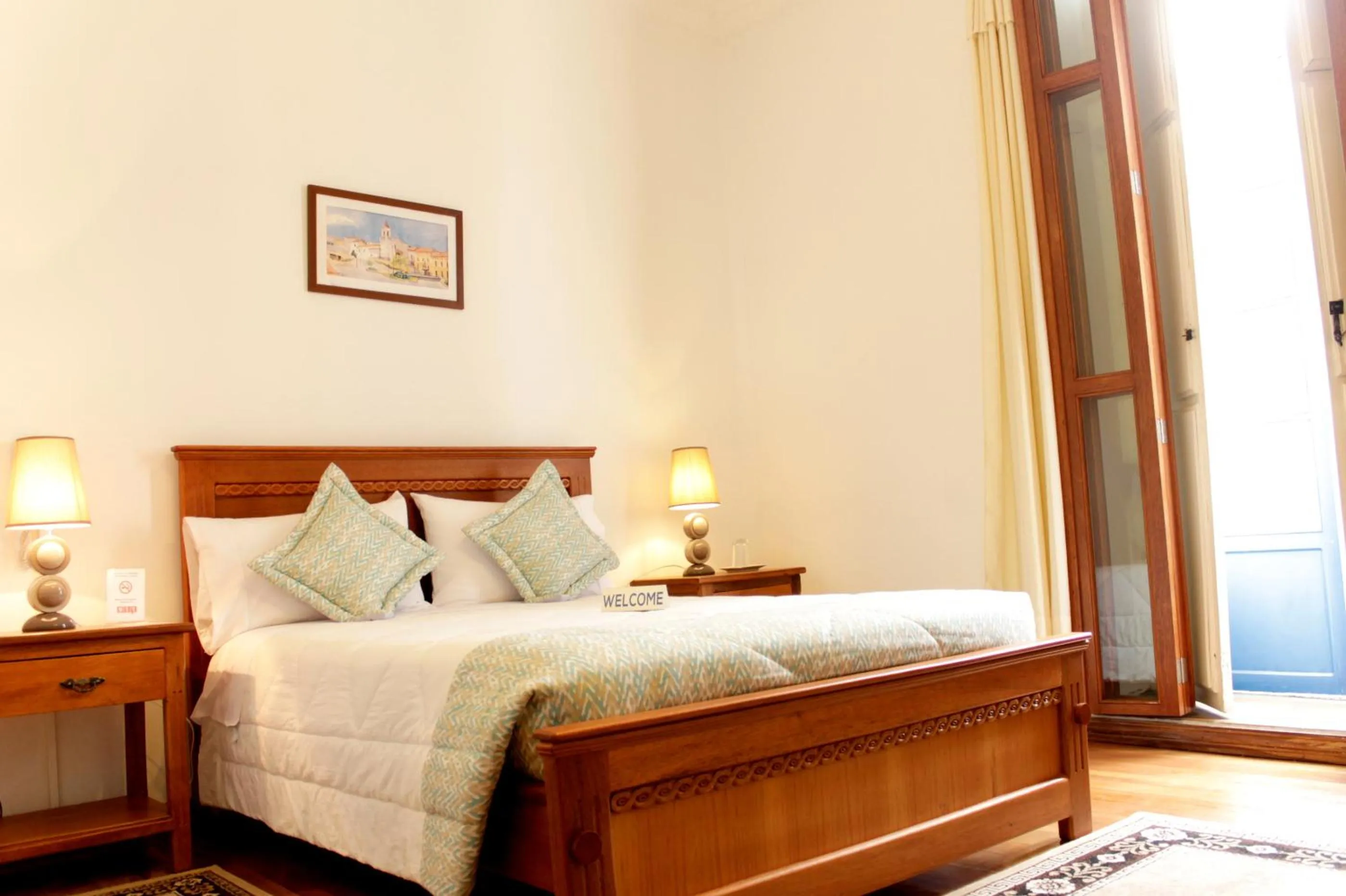 Bed in Casa Hotel Las Plazas