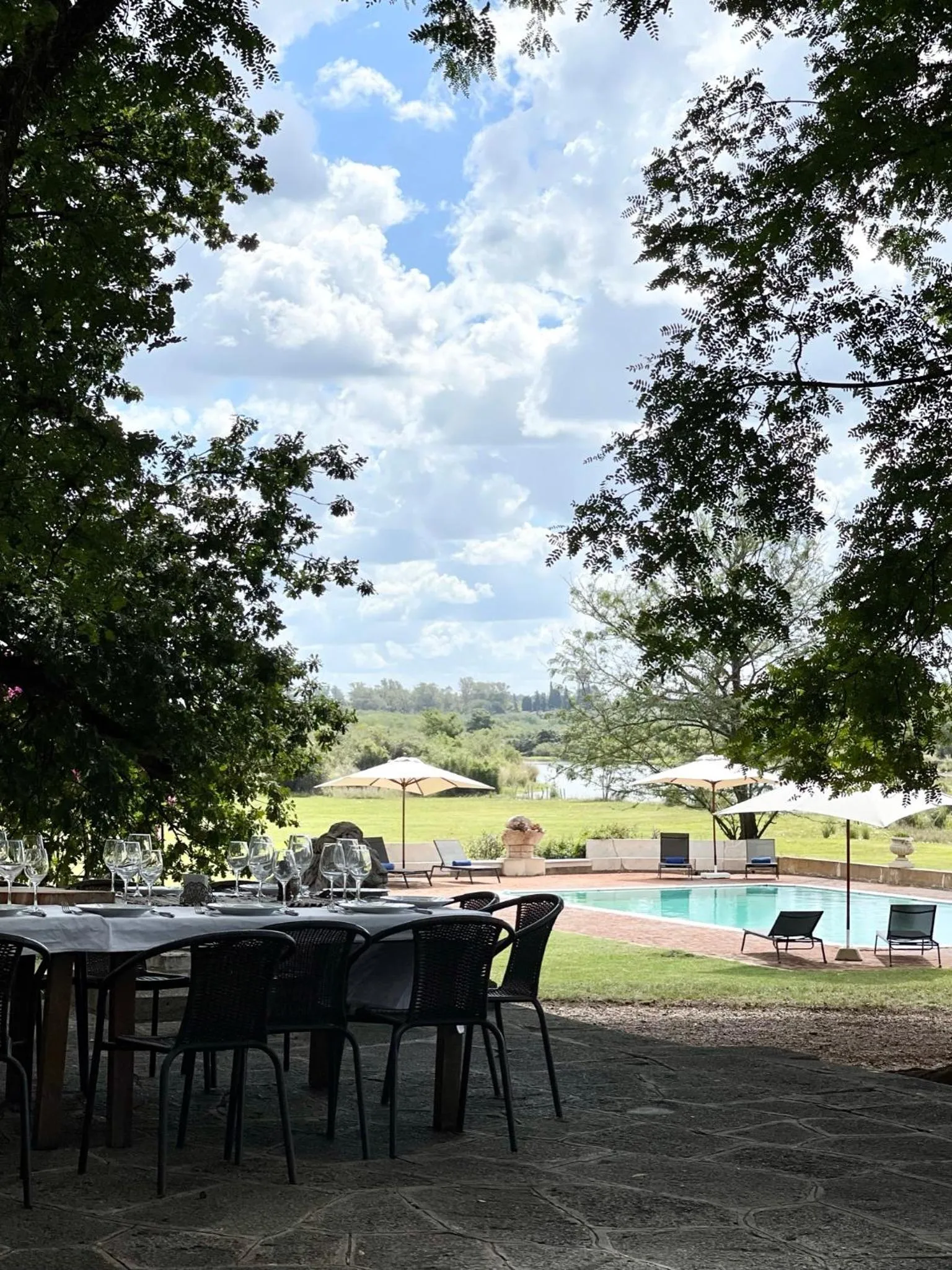 Natural landscape in Palacio Santa Candida