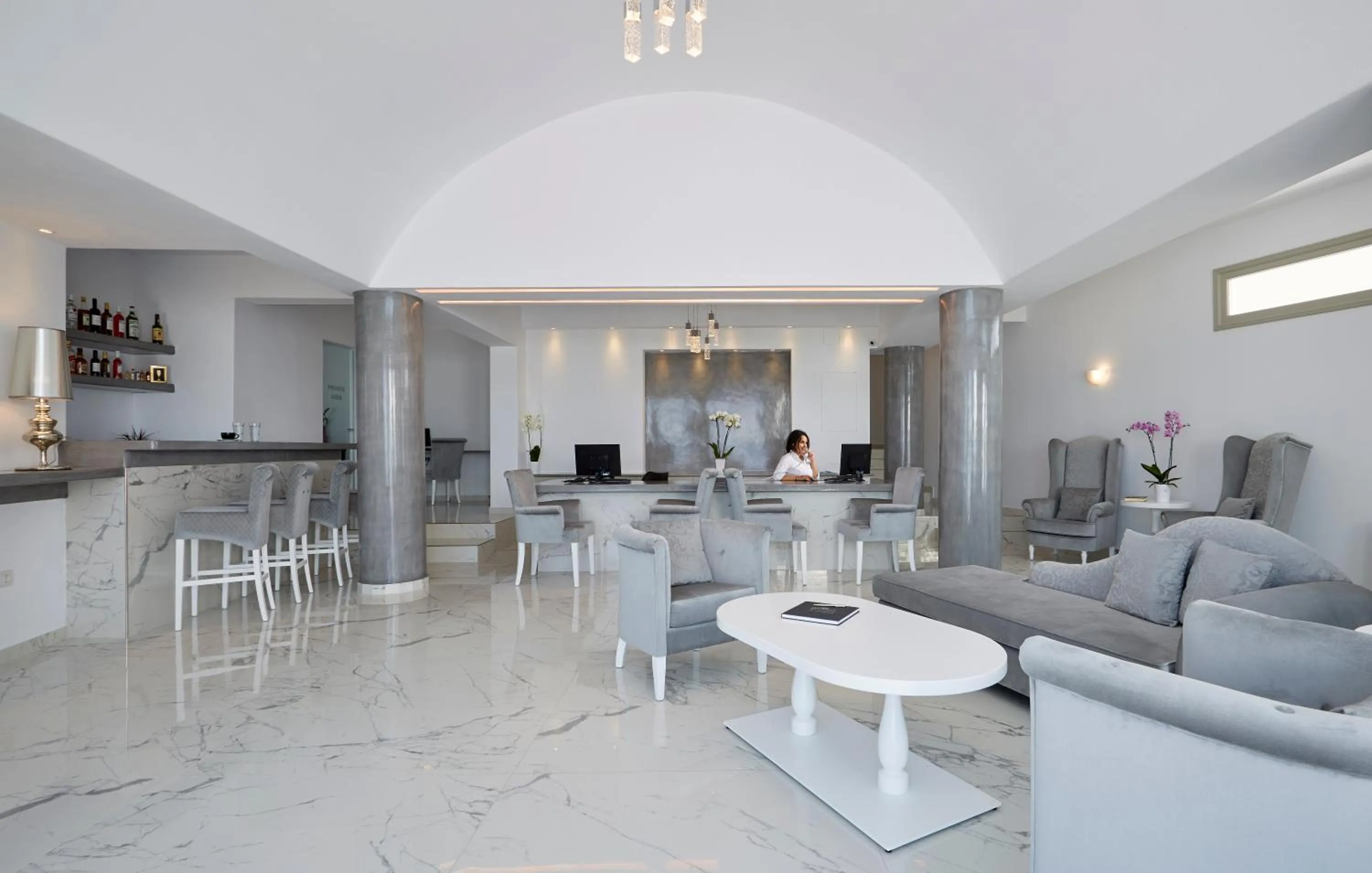 Lobby or reception in Aperanto Suites