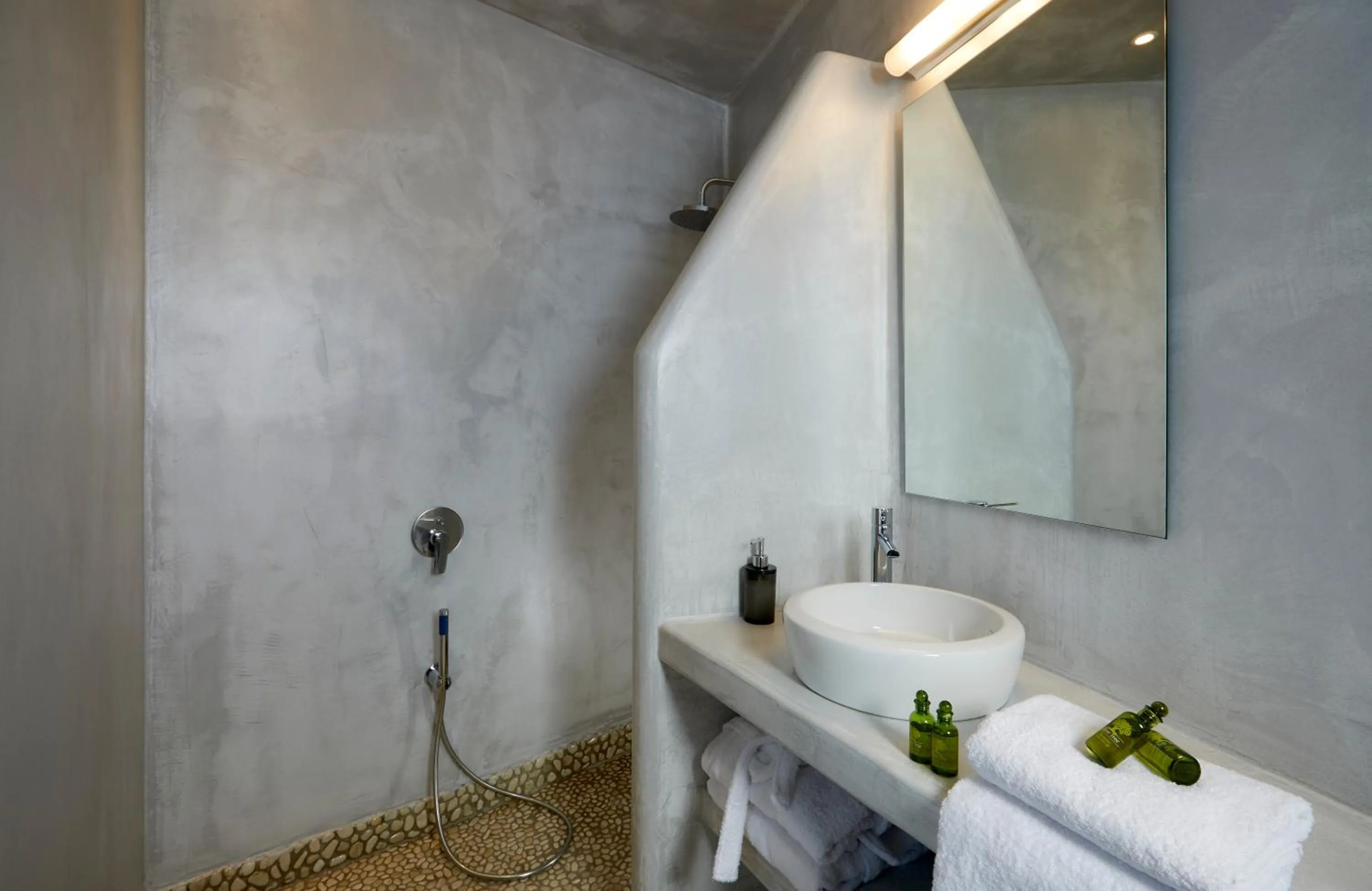 Bathroom in Aperanto Suites