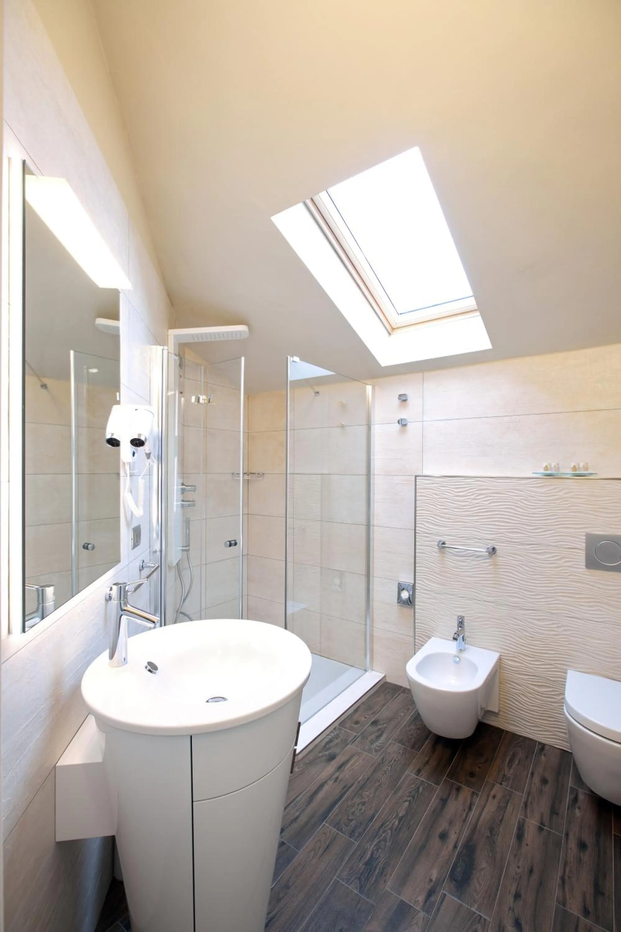 Shower in Hotel Terre Dei Salici