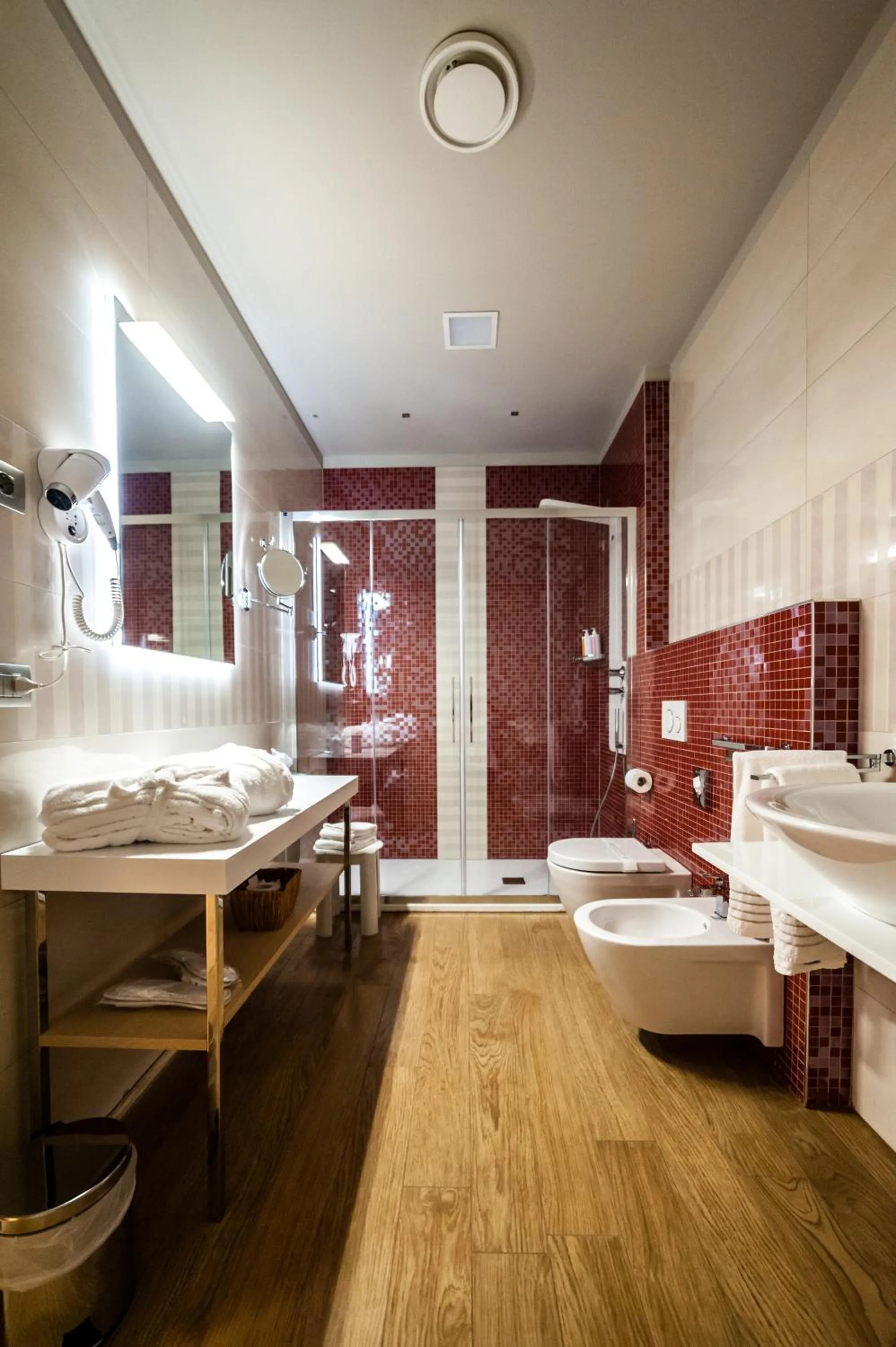 Shower in Hotel Terre Dei Salici