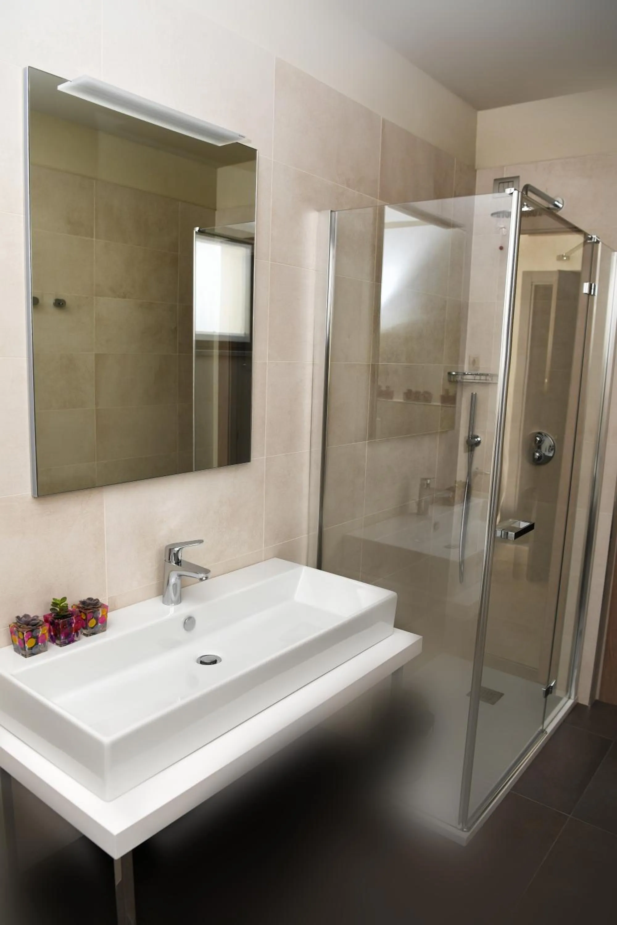 Shower in Hotel Terre Dei Salici