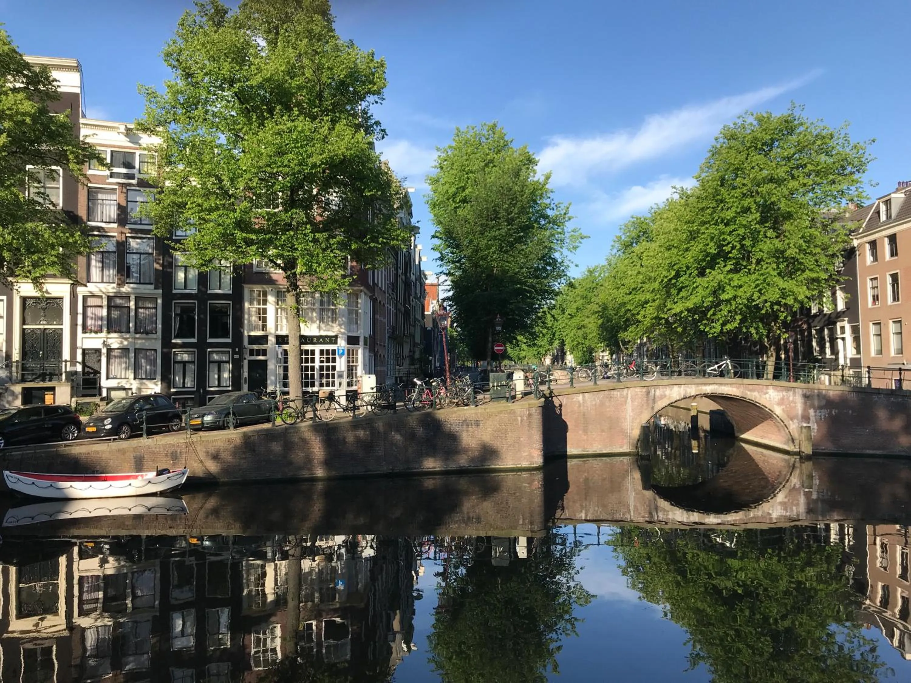 City view in Keizershouse Amsterdam