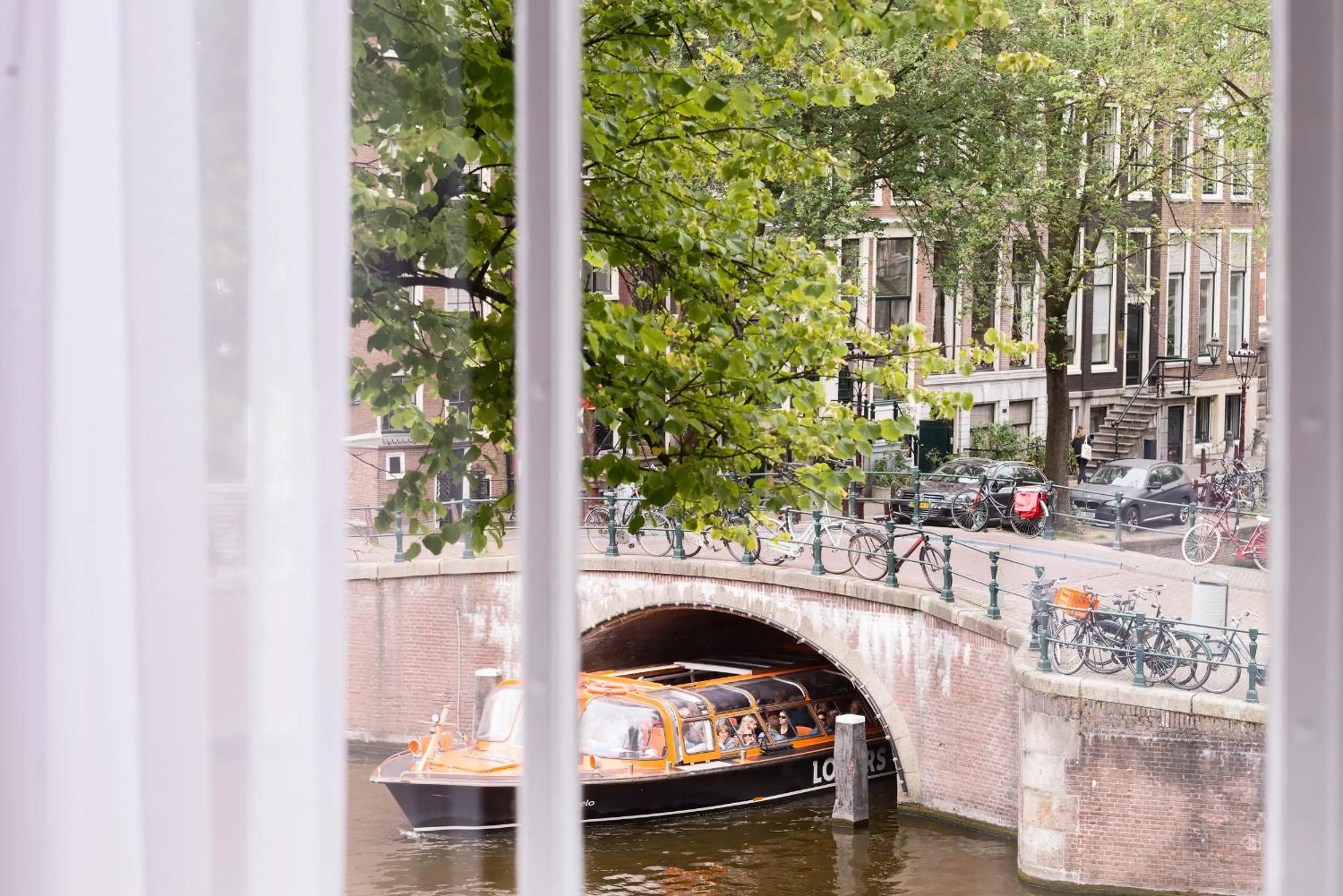 City view in Keizershouse Amsterdam