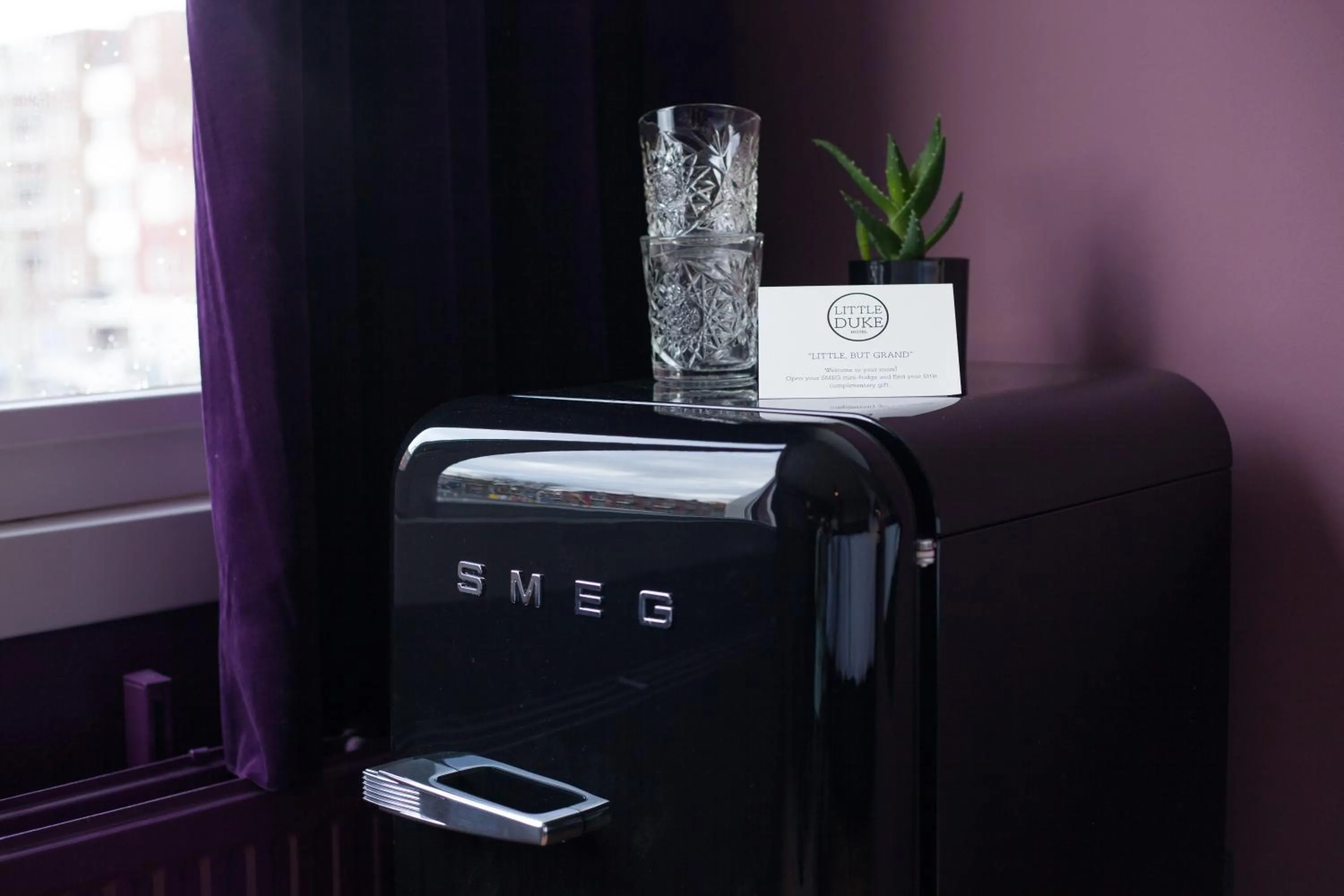 Decorative detail in Little Duke Hotel