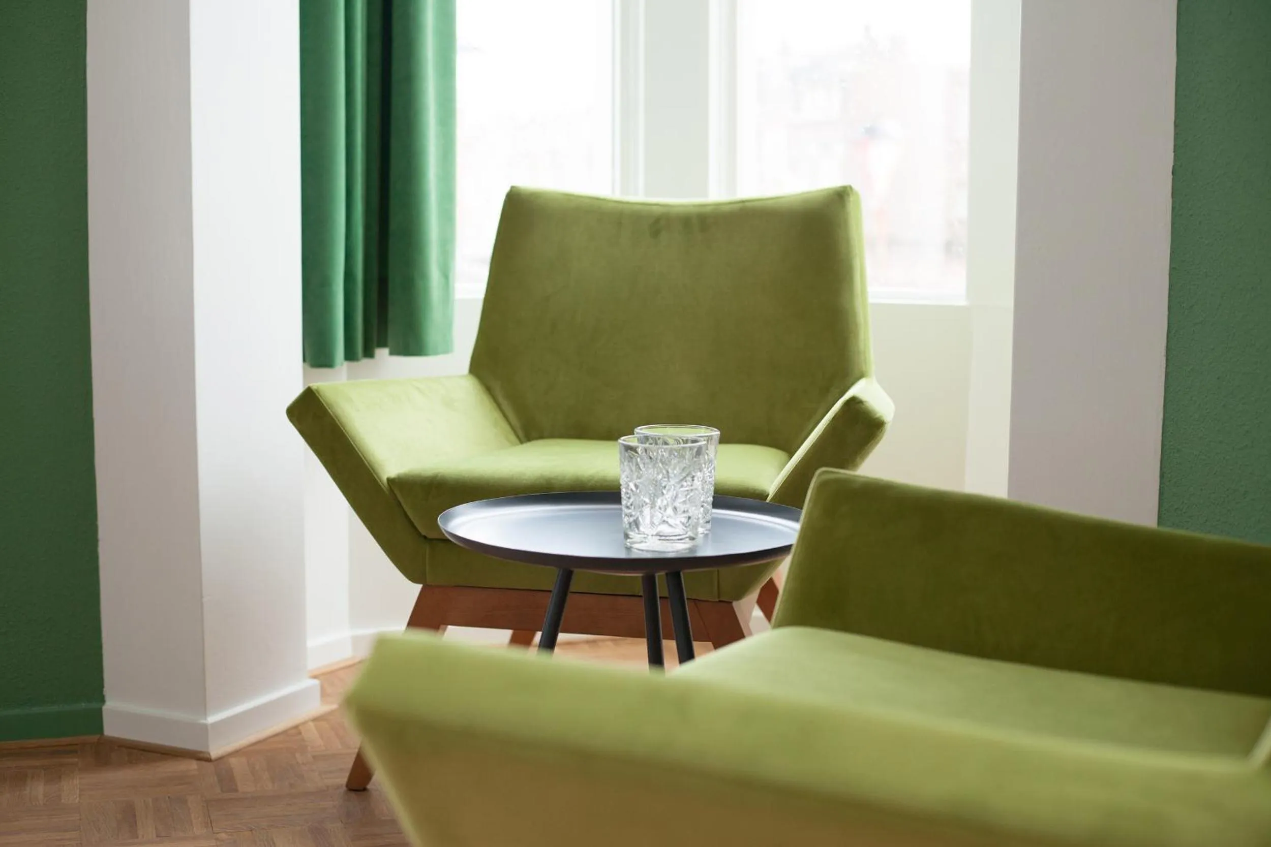 Decorative detail in Little Duke Hotel