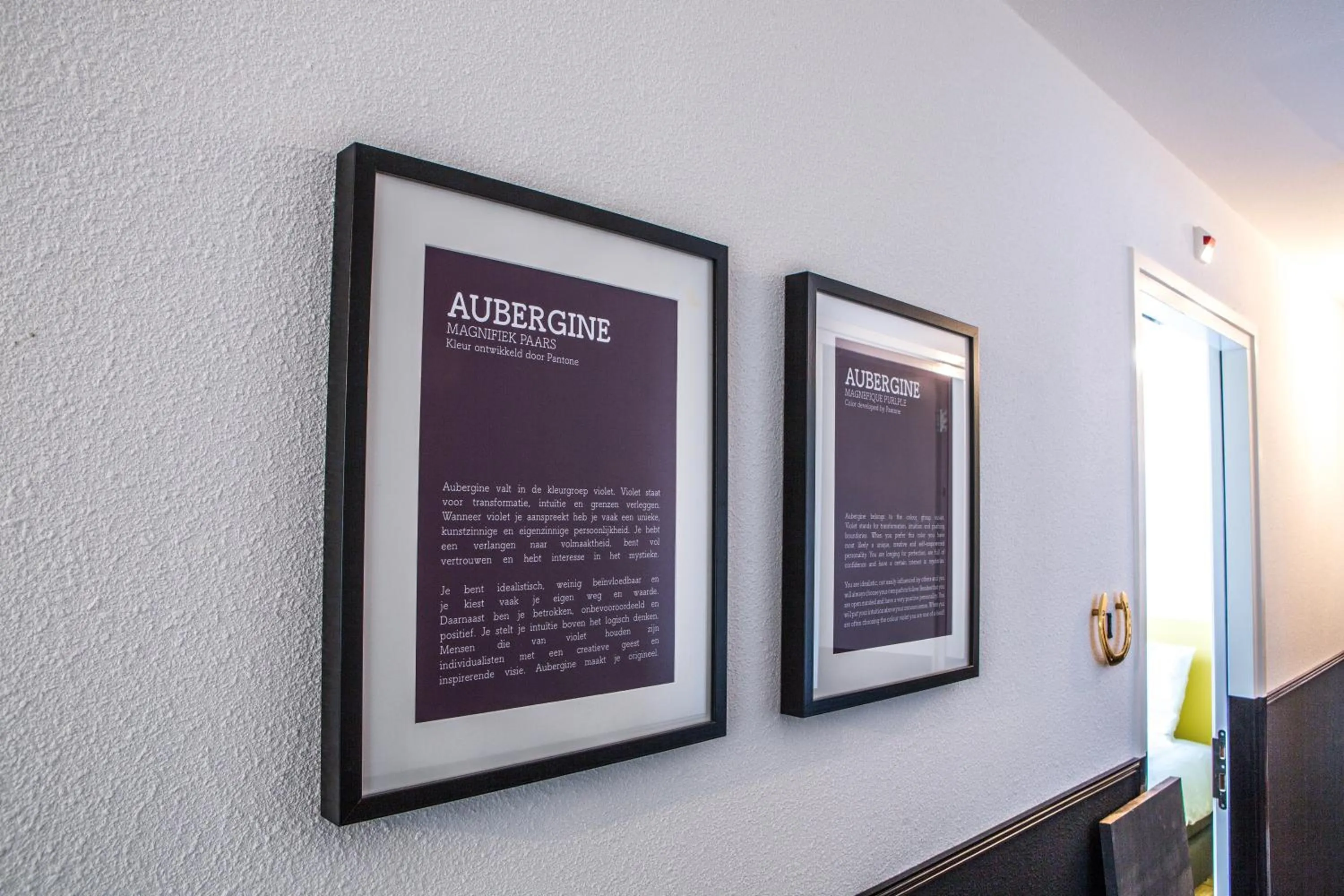 Decorative detail in Little Duke Hotel