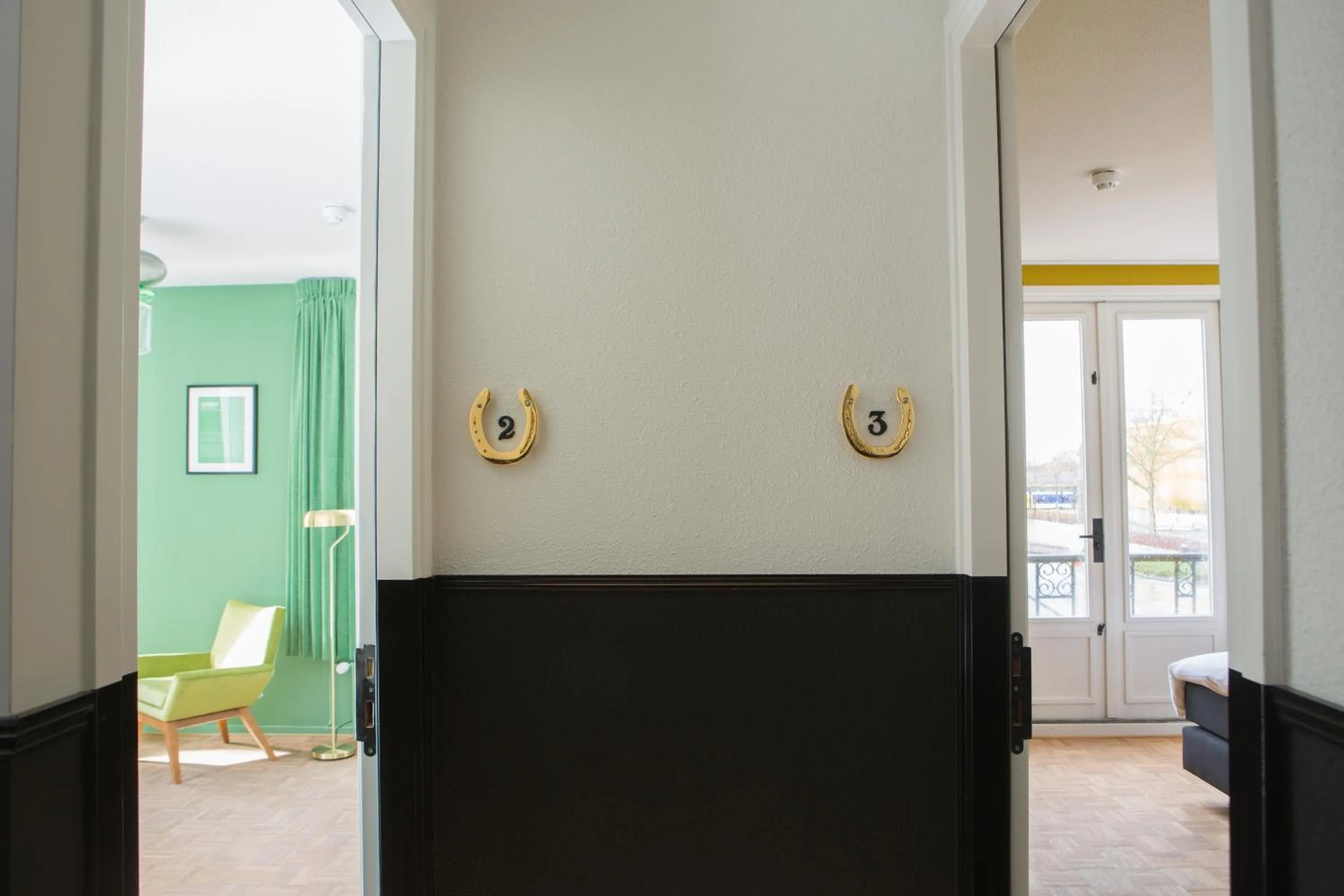 Decorative detail in Little Duke Hotel