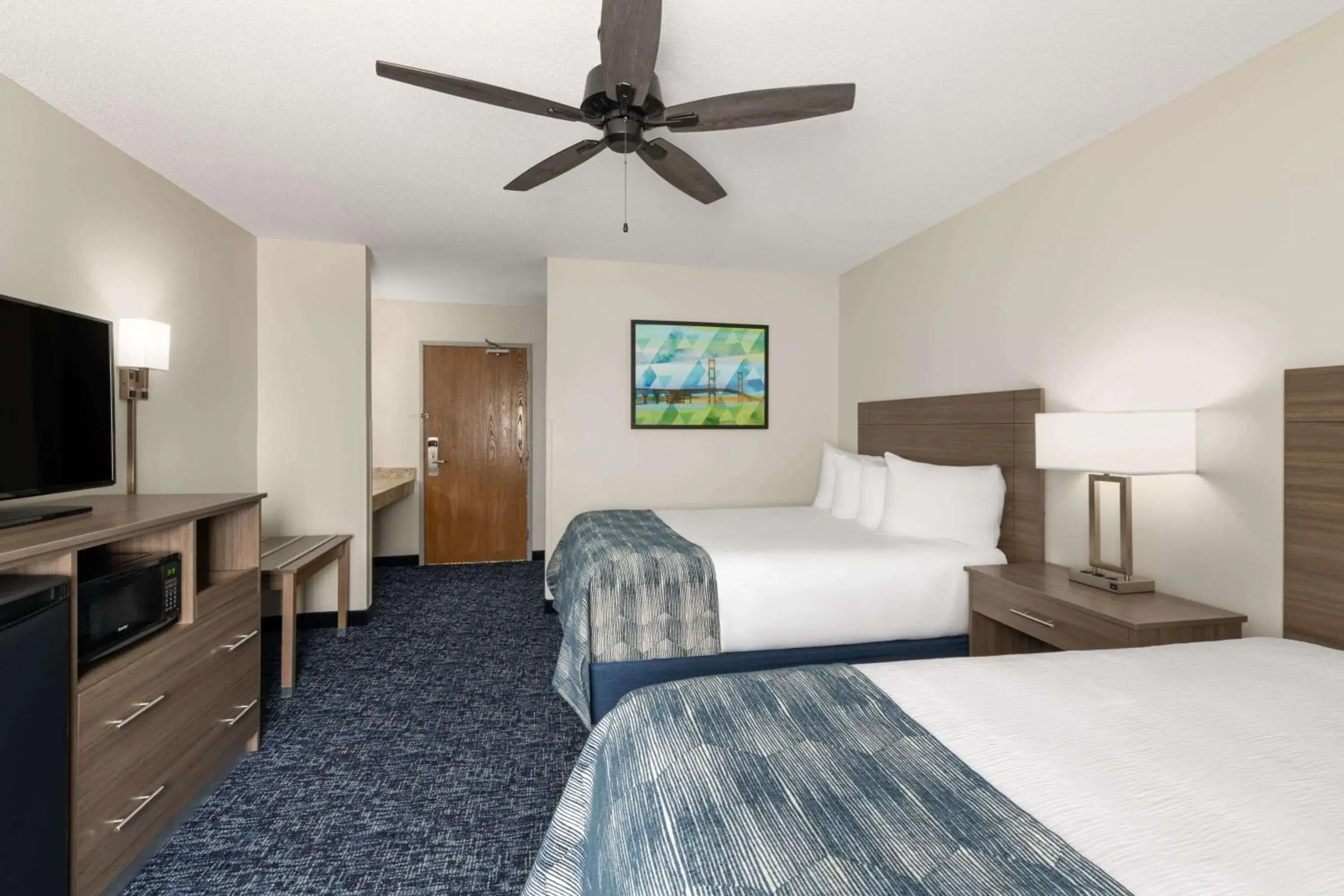 Queen Room with Two Queen Beds - Non-Smoking in Baymont by Wyndham Mt. Pleasant Queen Room with Two Queen Beds - Non-Smoking in Baymont by Wyndham Mt. Pleasant