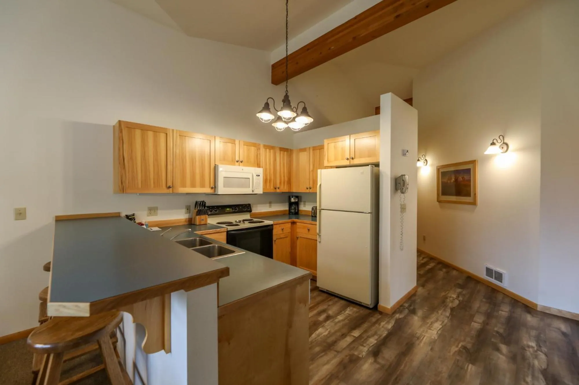 Kitchen or kitchenette in Meadow Lake Resort & Condos