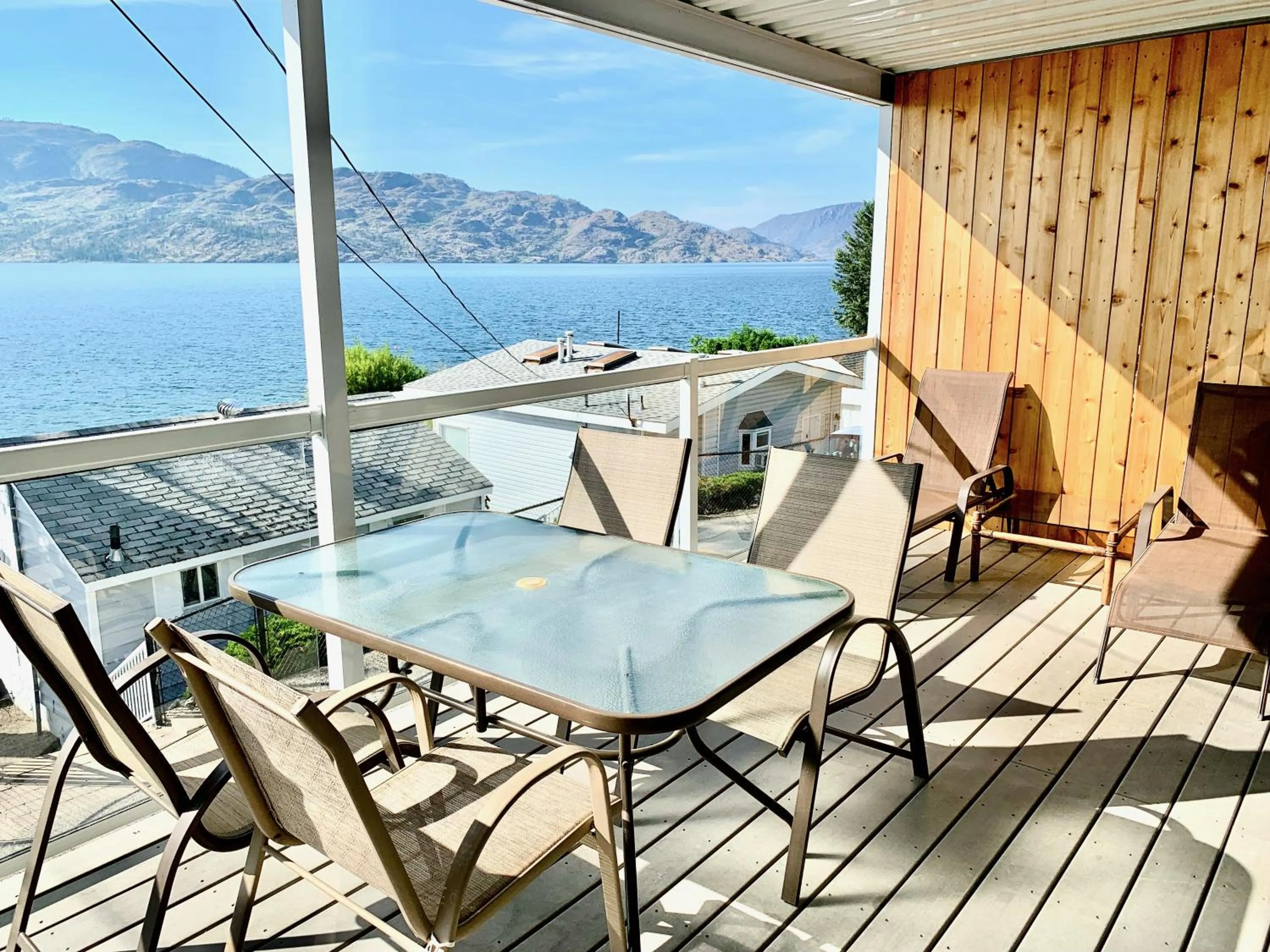 Patio in Peachland Beach Resort