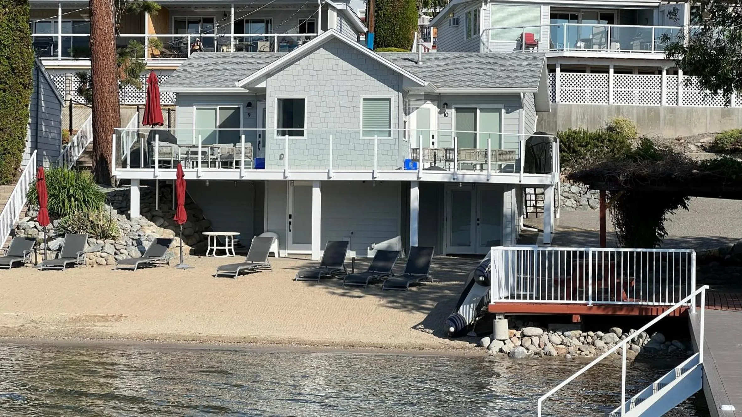 Natural landscape in Davis Cove Resort