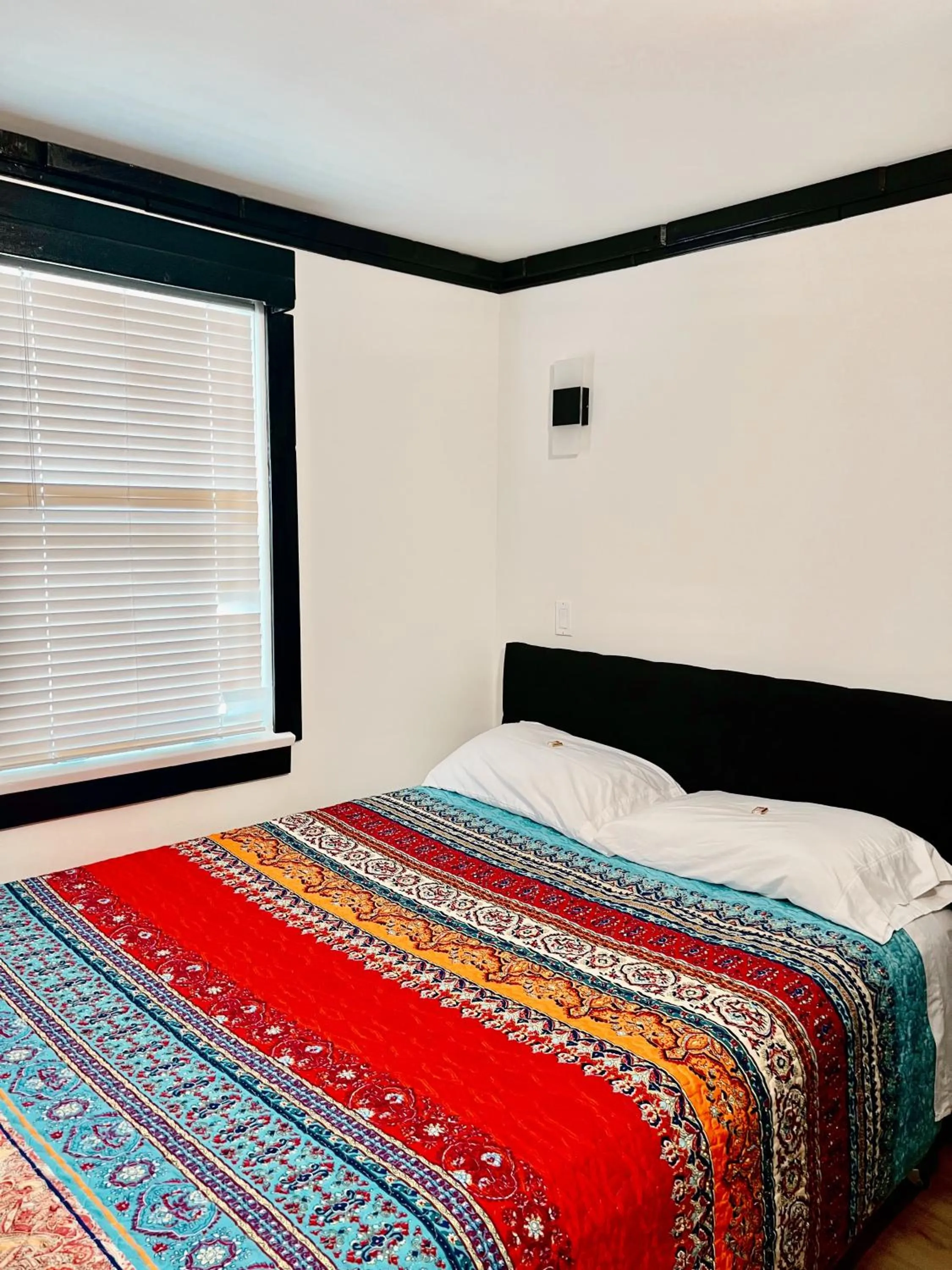 Bed in Davis Cove Resort