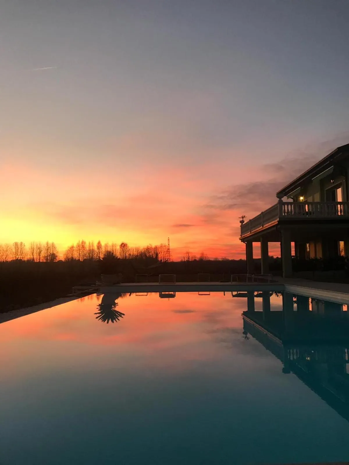 Pool view in Residenza Pastrengo