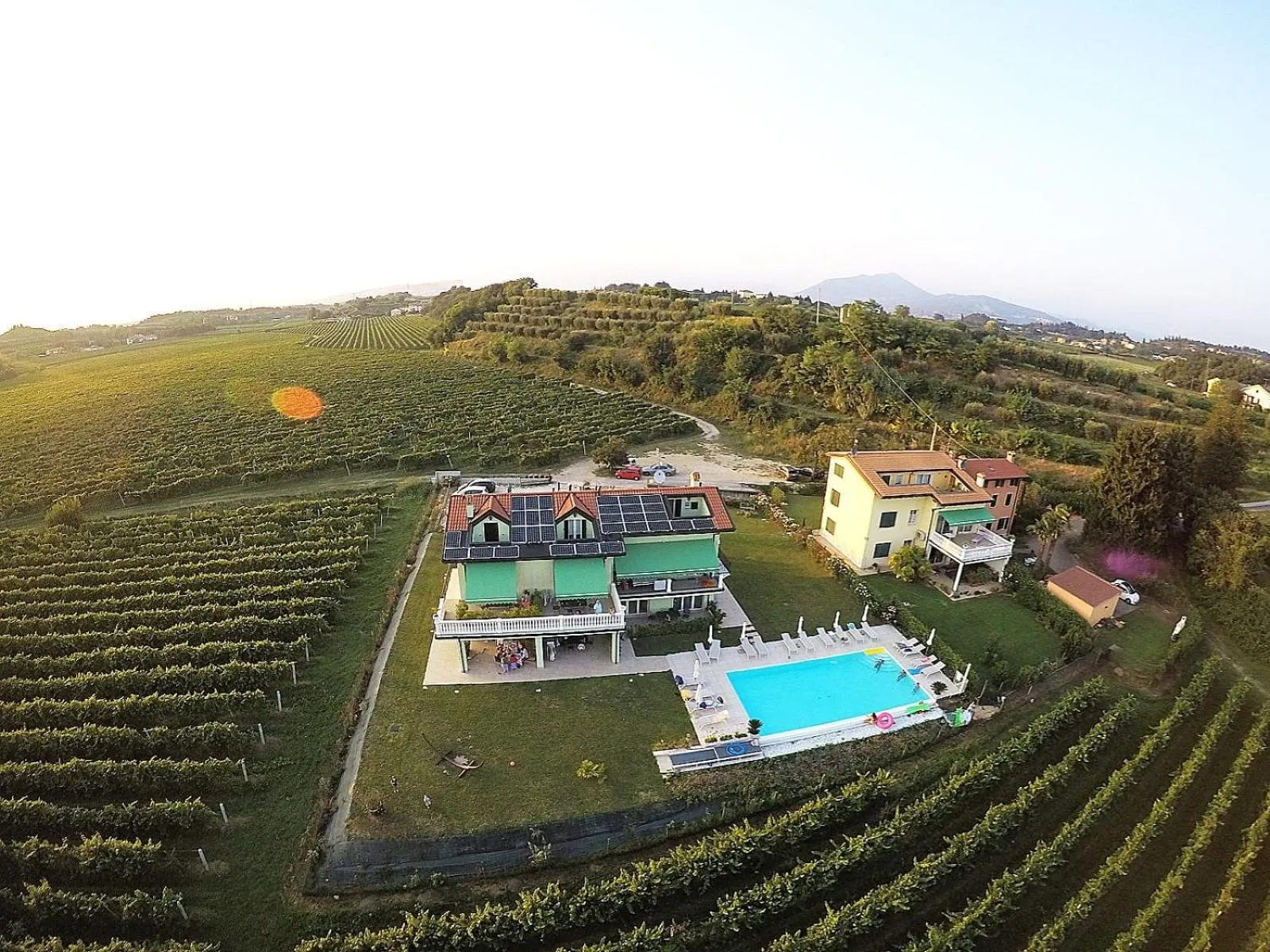 Bird's eye view in Residenza Pastrengo