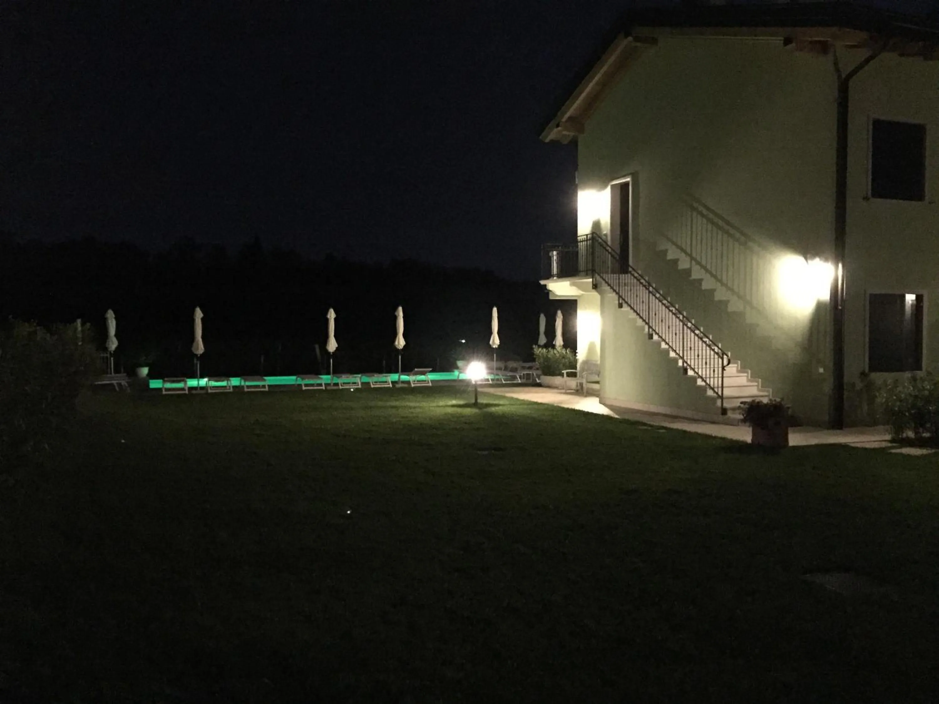 Pool view in Residenza Pastrengo