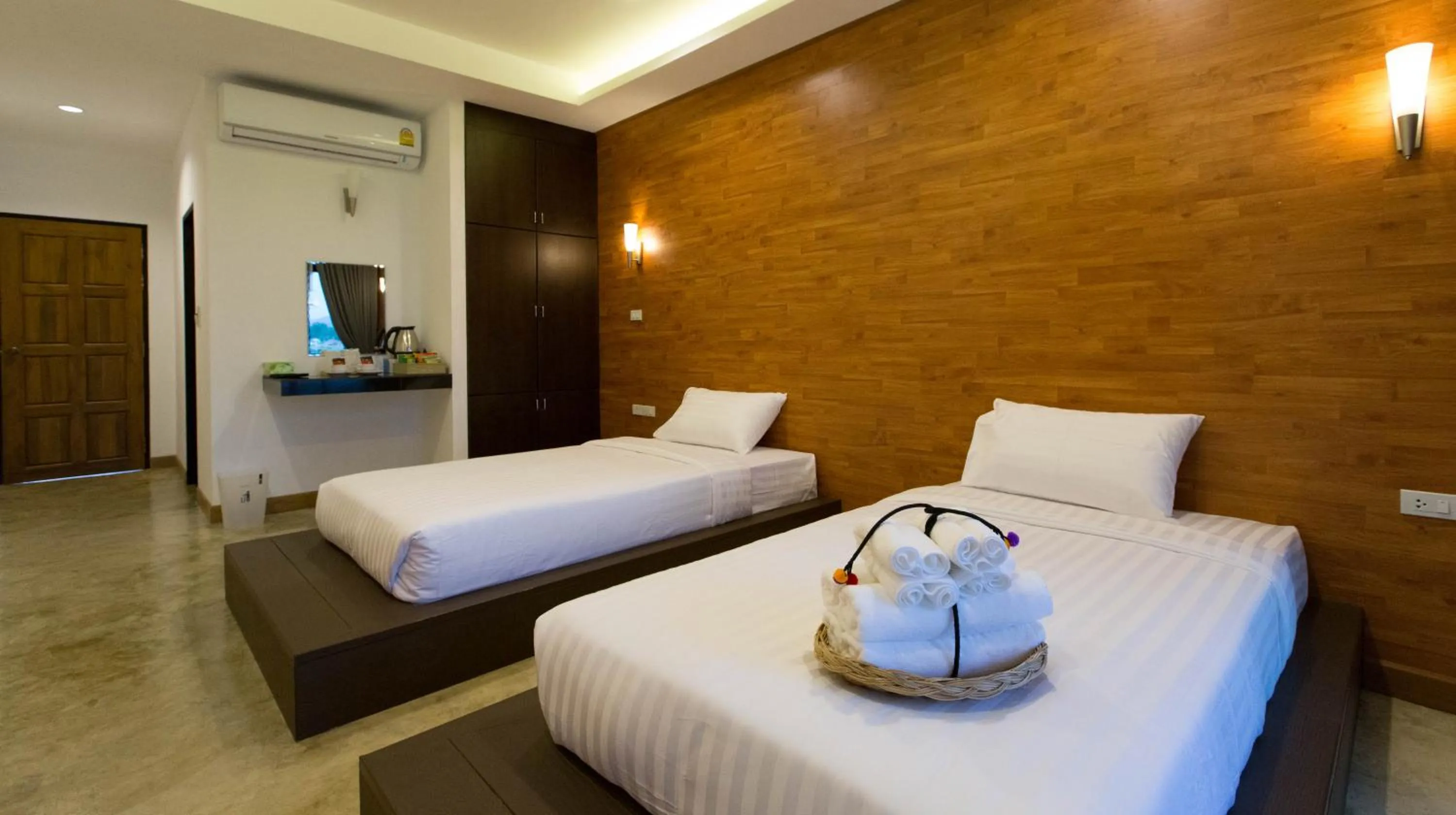 Bed in Pagoda Sight Residence