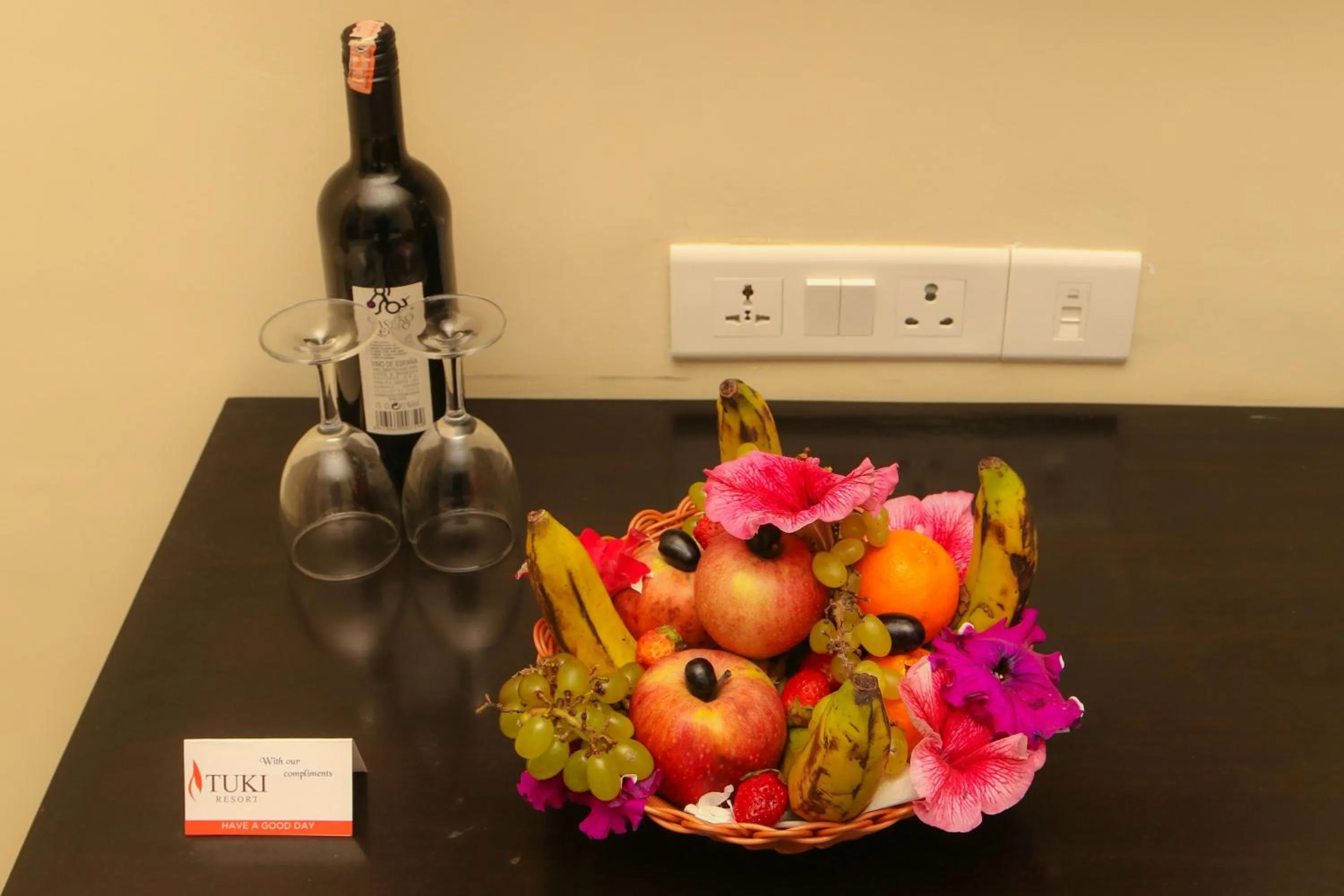 Food and drinks in Tuki Resort Pokhara