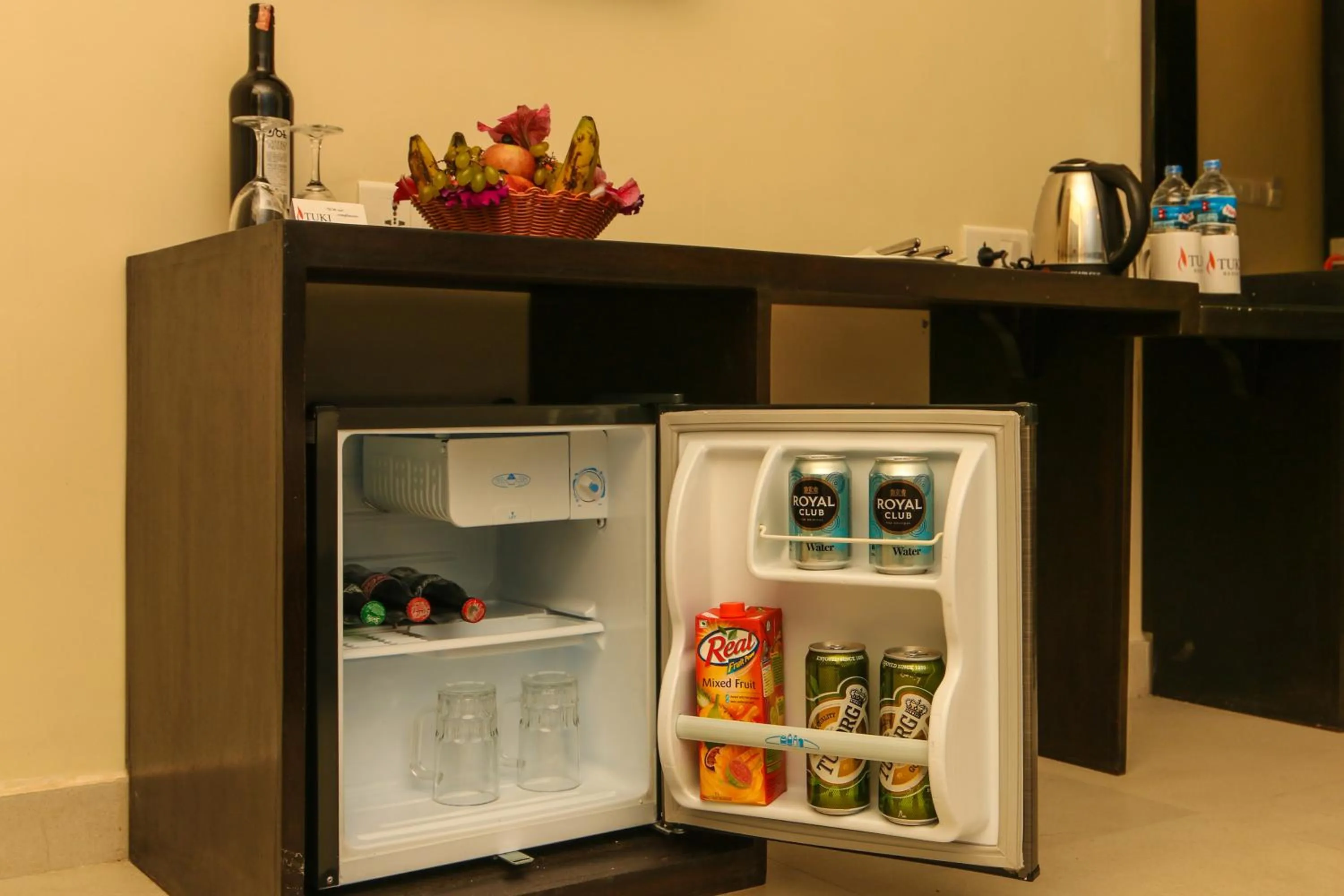 Food and drinks in Tuki Resort Pokhara