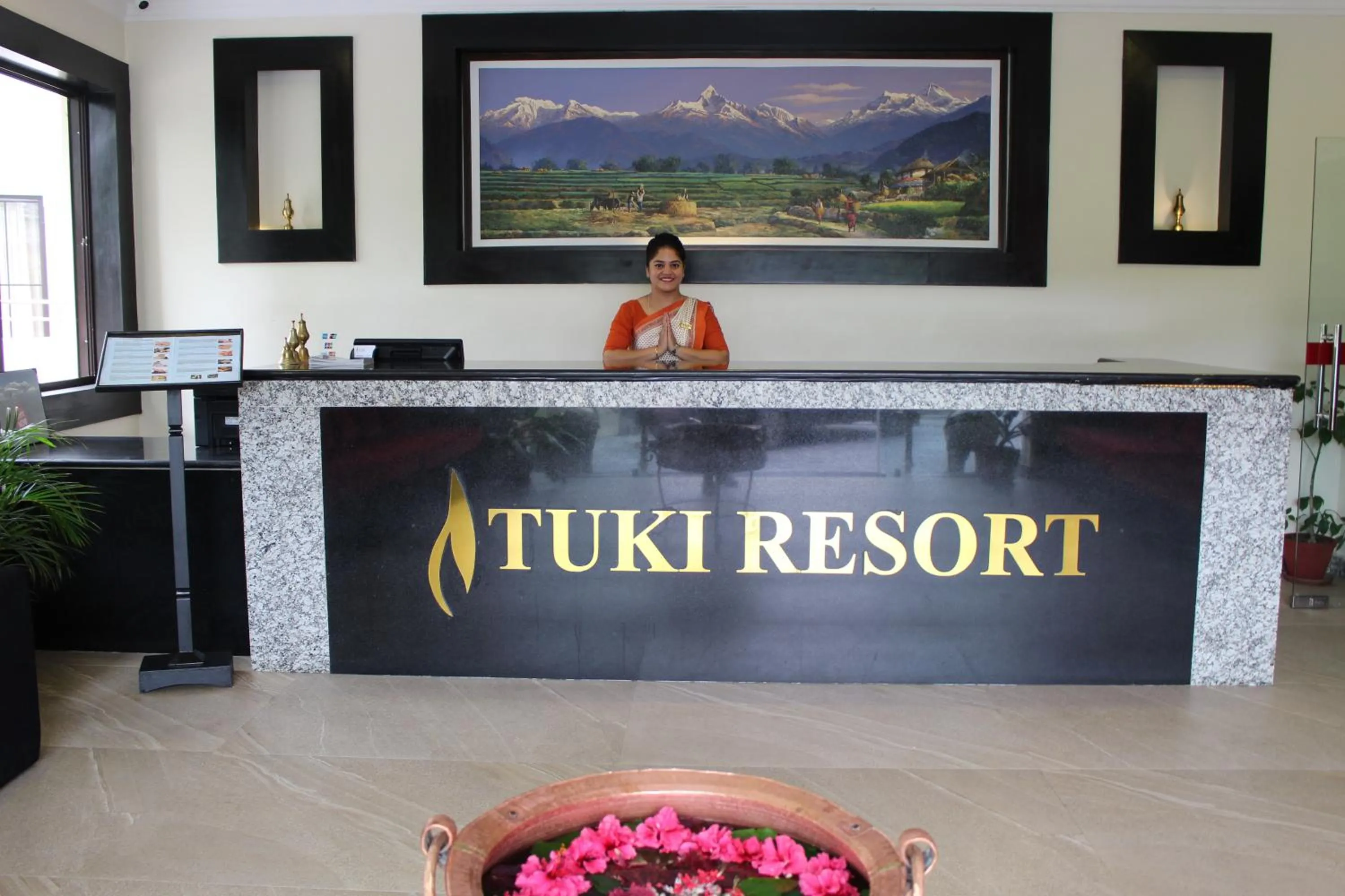Lobby or reception in Tuki Resort Pokhara