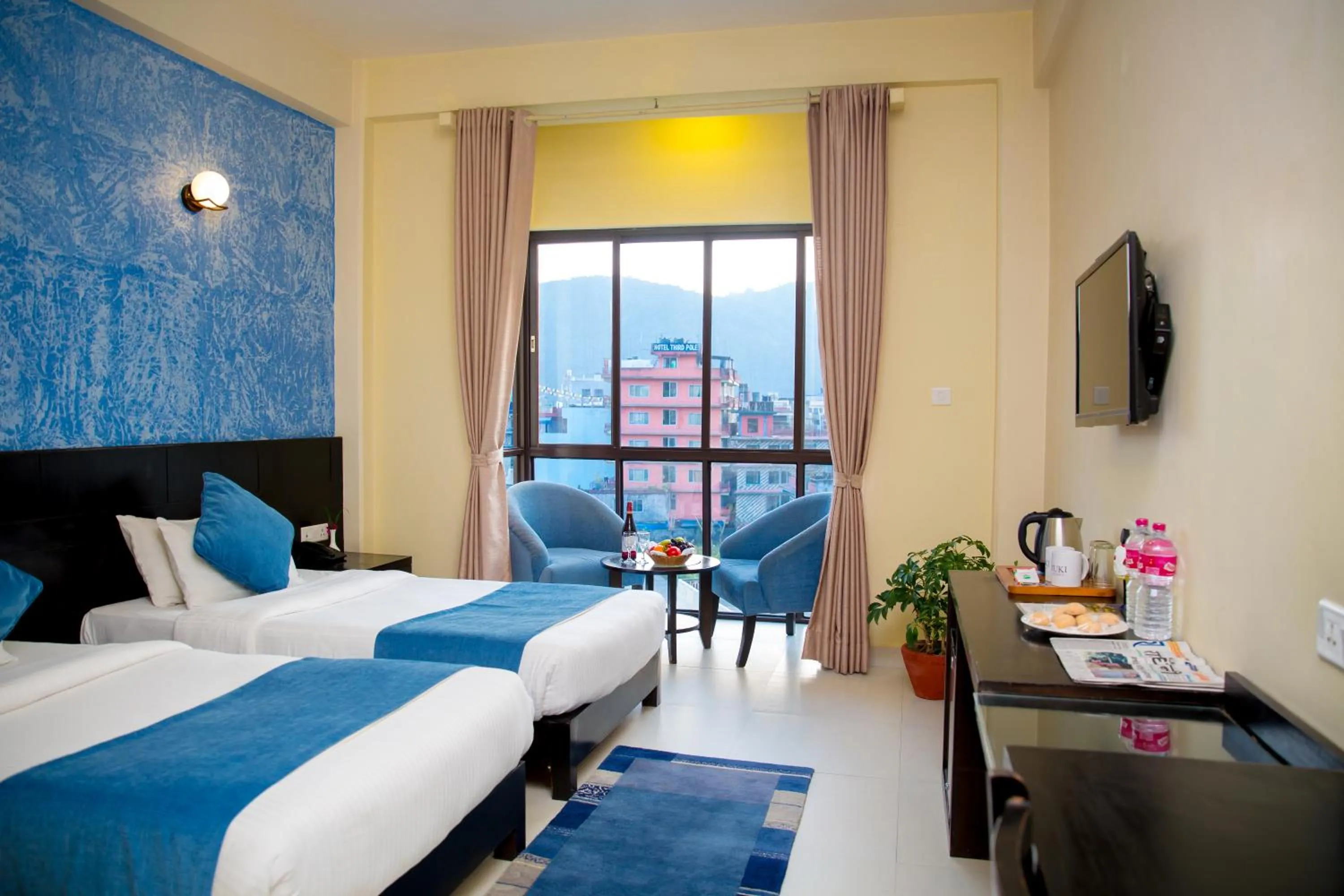 Photo of the whole room in Tuki Resort Pokhara