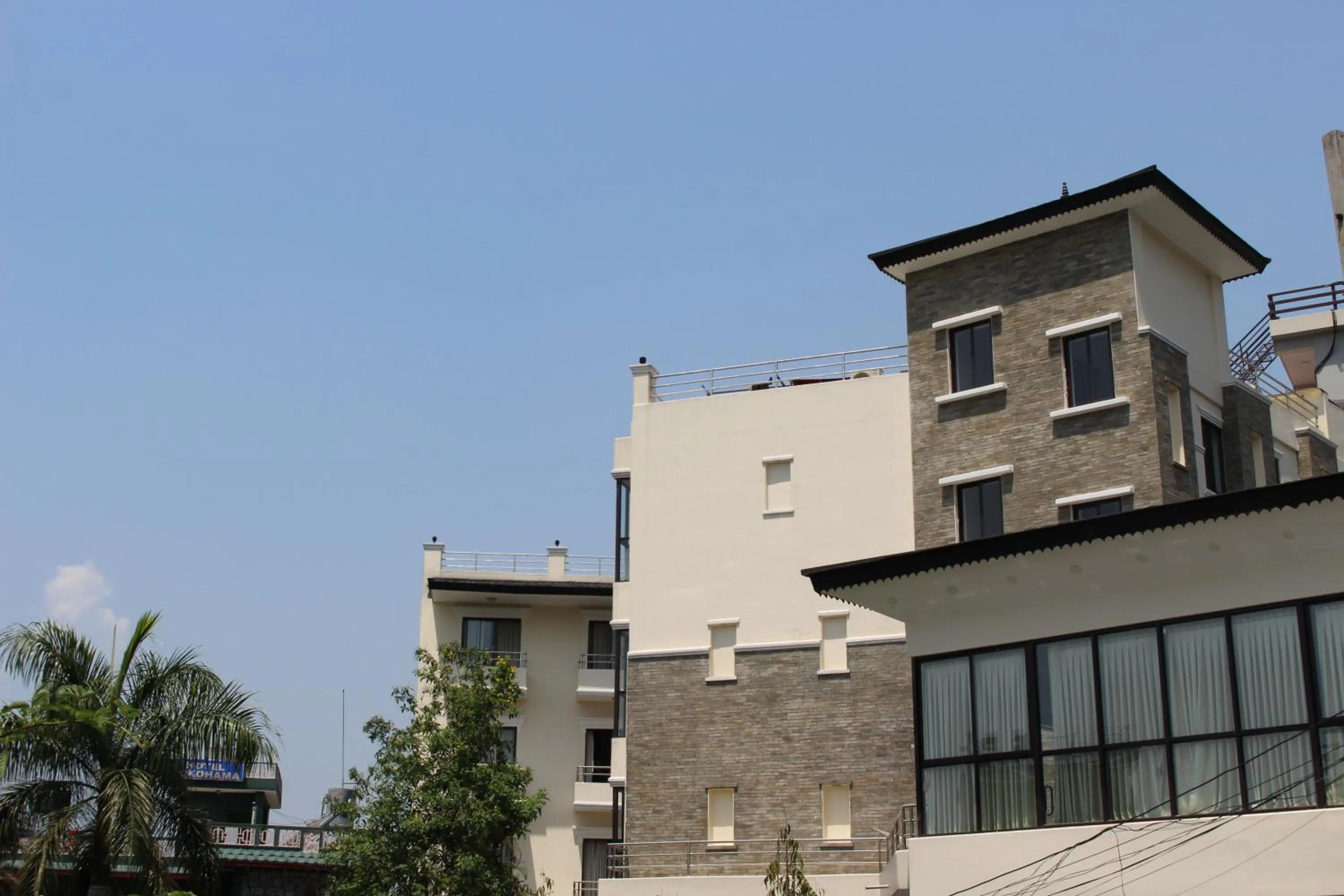 Property building in Tuki Resort Pokhara